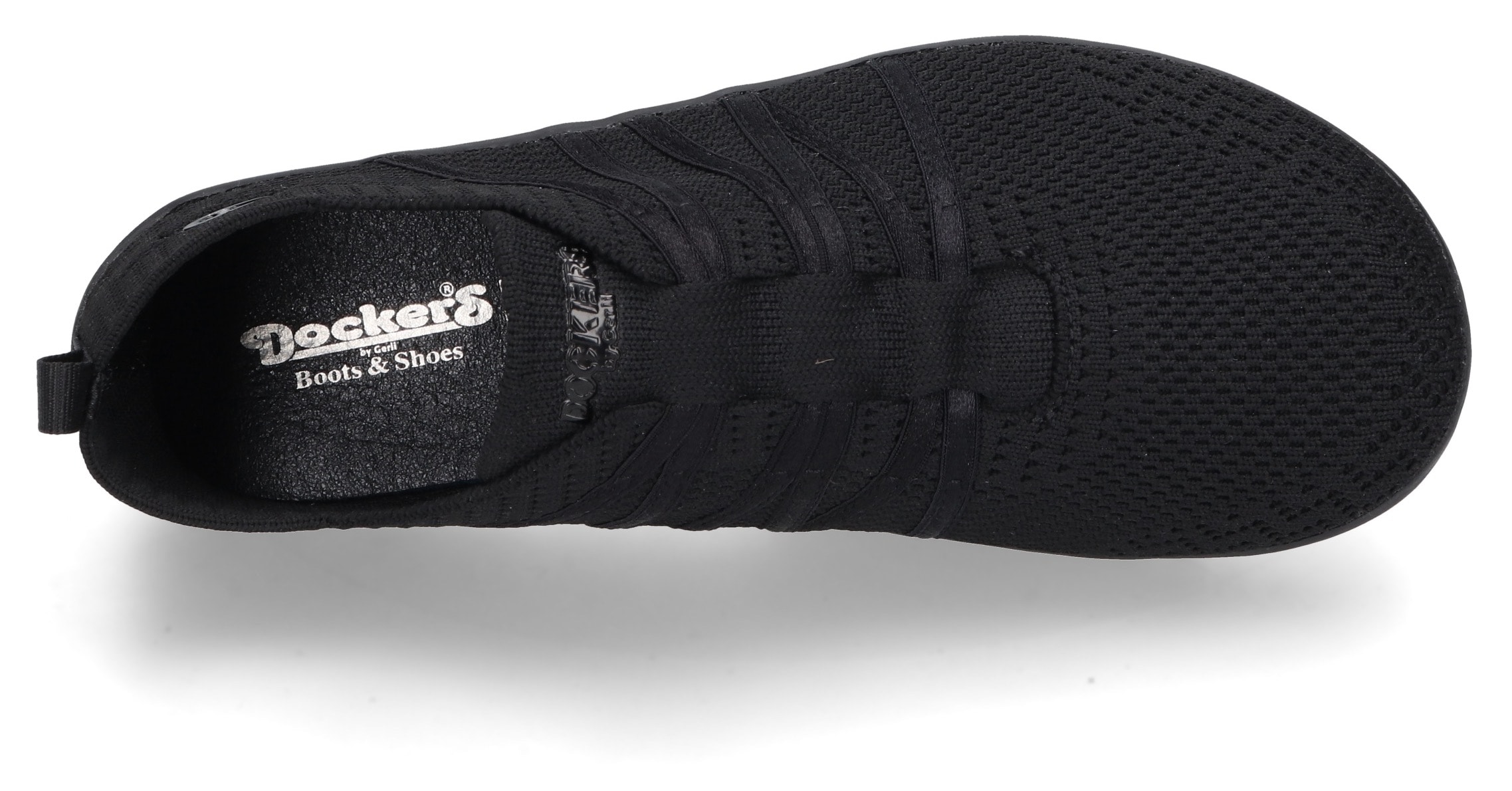Dockers by Gerli Barfussschuh, Schlupfschuh, Sneaker, Sommerschuh in lässiger Strick-Optik