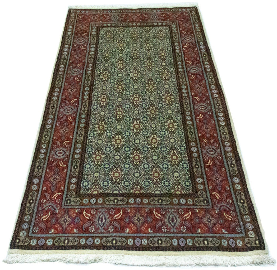 Image of morgenland Hochflor-Läufer »Moud Stark Gemustert Multicolore 180 x 78 cm«, rechteckig, 1,5 mm Höhe, Handgeknüpft bei Ackermann Versand Schweiz