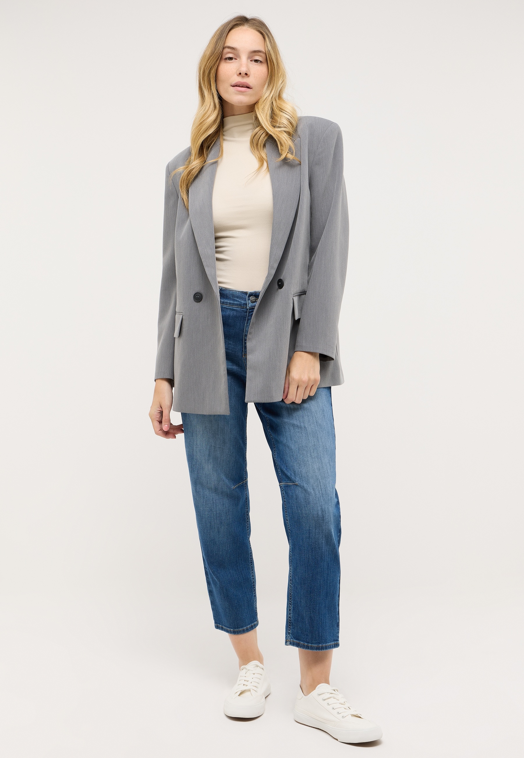 ANGELS 7/8-Jeans »EVY« 7/8-lange Schnittform, lockere Passform, aus Baumwollmischung