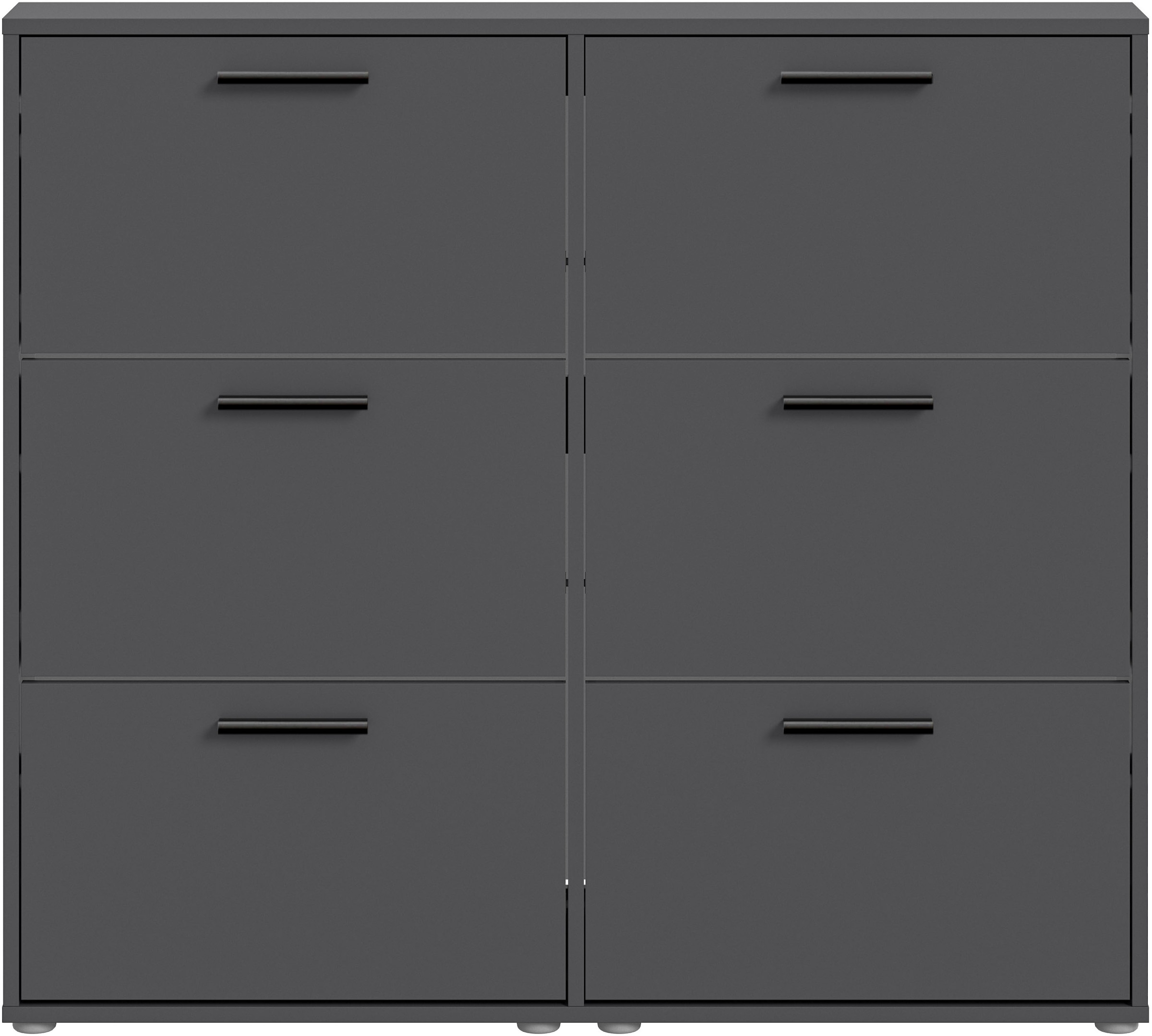 HBZ Schuhkipper »Sam Schuhkipper, Schuhschrank BxHxT 116x103x17 cm« 1 Stk. tlg. mit 6 Klappen