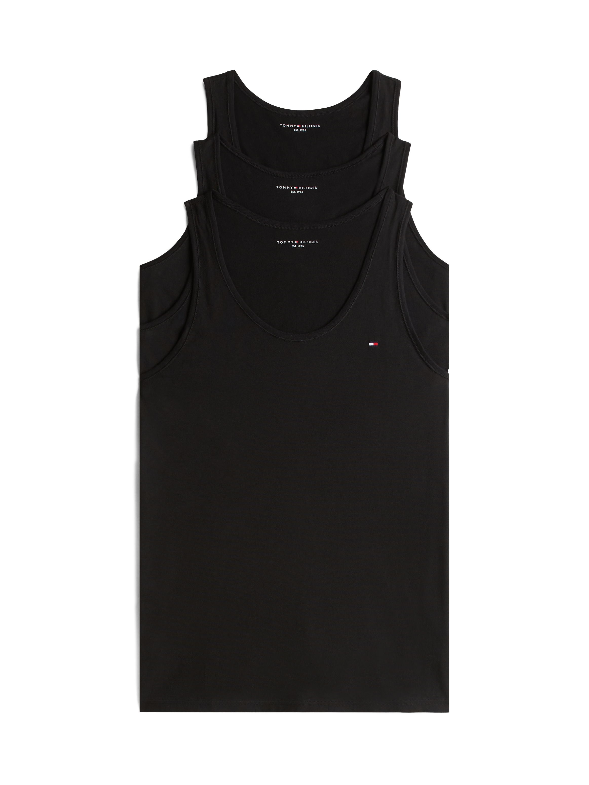 Tommy Hilfiger Underwear Tanktop »3P TANK TOP«, (Packung, 3 tlg., 3er), mit Logo-Stickerei