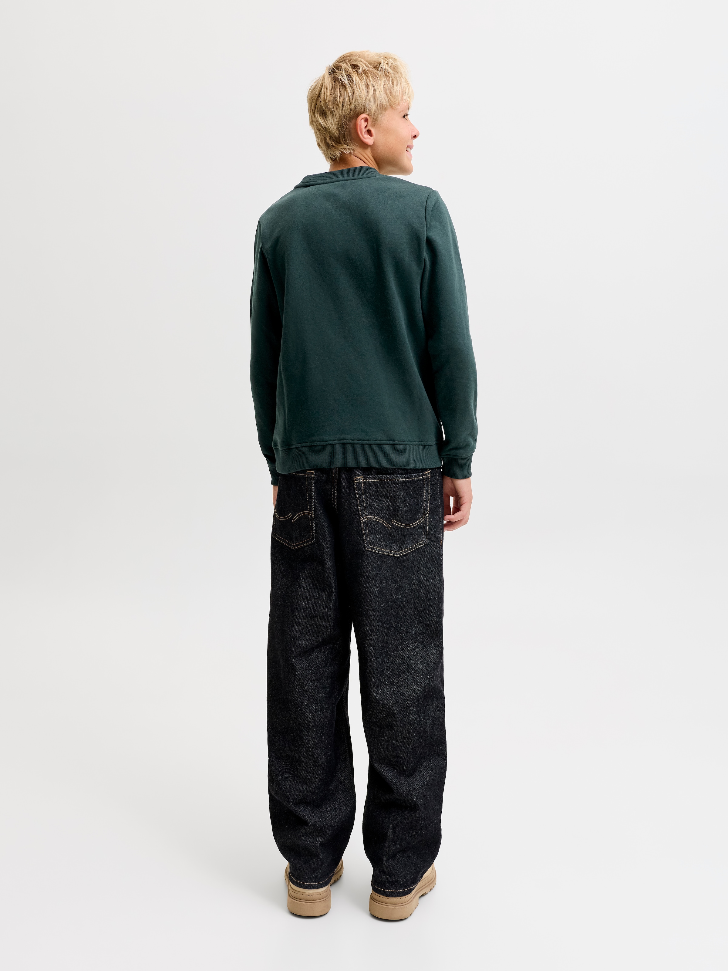 Jack & Jones Junior Sweatshirt »JJAERO SWEAT CREW NECK JNR«, Baumwollmischung, regular fit
