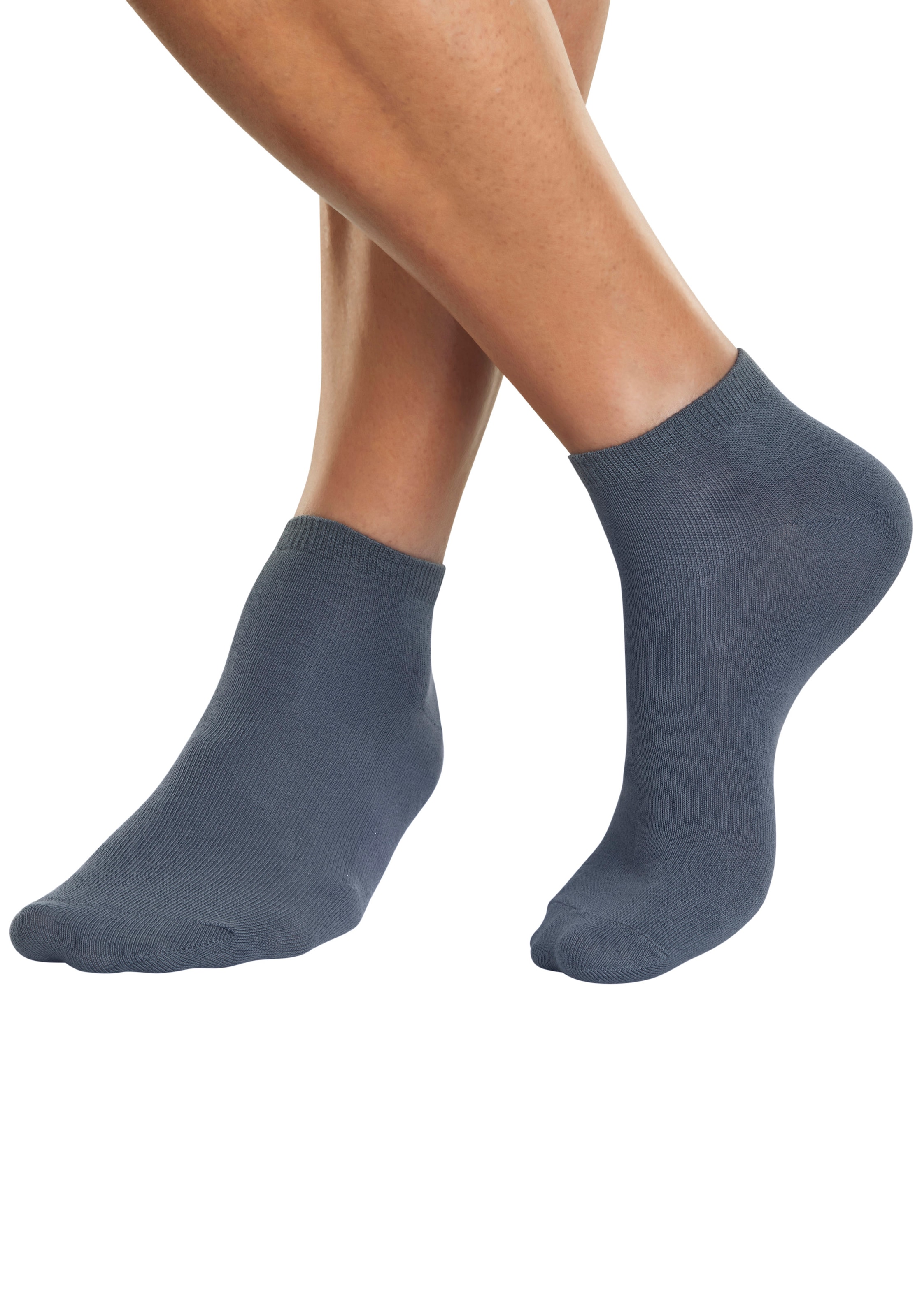 H.I.S Chaussettes de baskets Paquet, 7 Couple tlg. verschiedene Farben in einer Packung