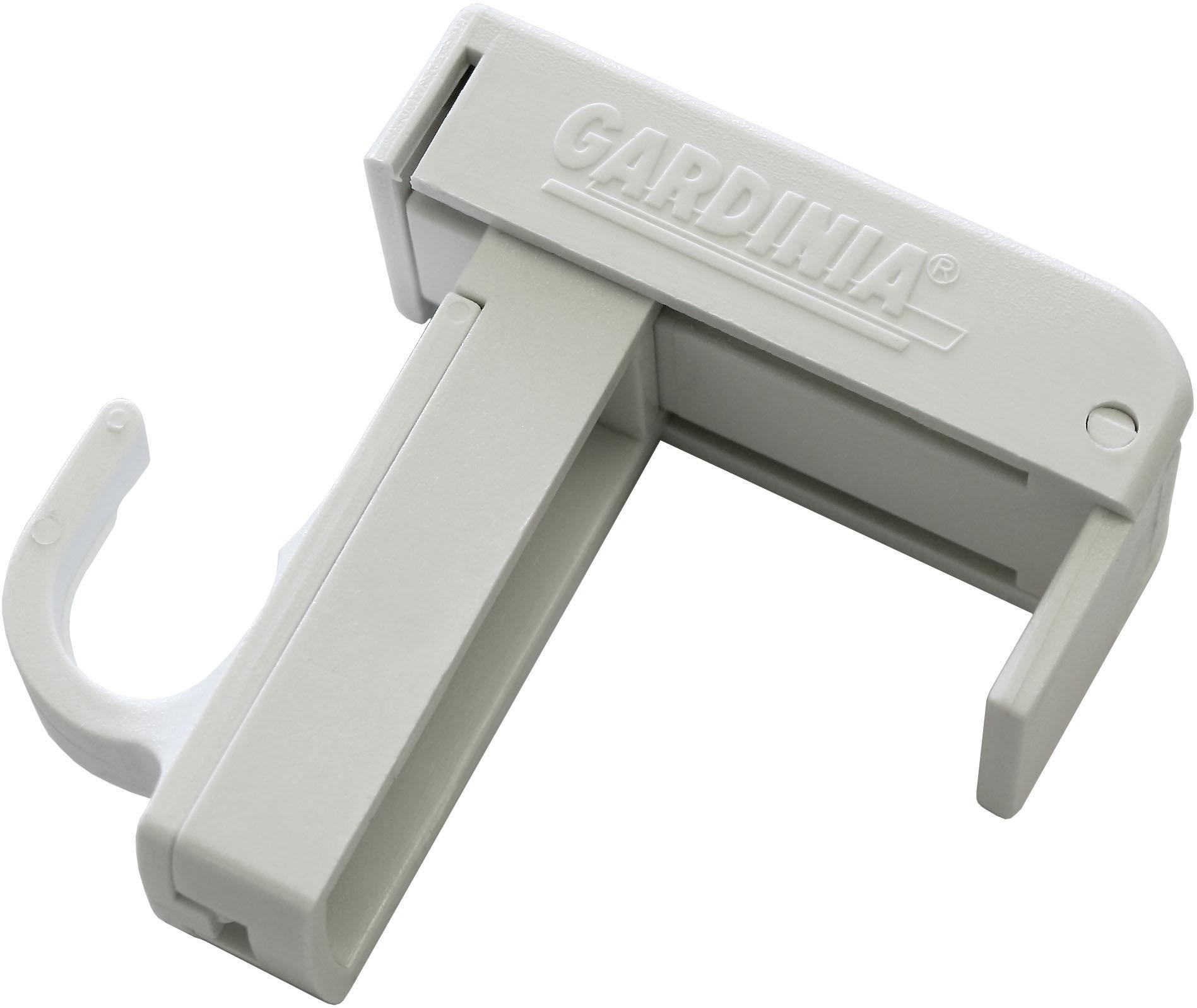 Image of GARDINIA Klemmträger »Klemmträger für Vitragestangen/Cafehausstangen«, (Set, 2 St.), Serie Vitragestangen / Cafehausstangen bei Ackermann Versand Schweiz