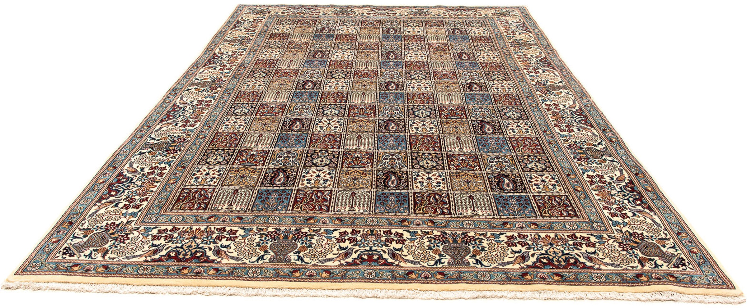 Image of morgenland Orientteppich »Perser - Classic - 354 x 243 cm - mehrfarbig«, rechteckig, 10 mm Höhe, Wohnzimmer, Handgeknüpft, Einzelstück mit Zertifikat bei Ackermann Versand Schweiz