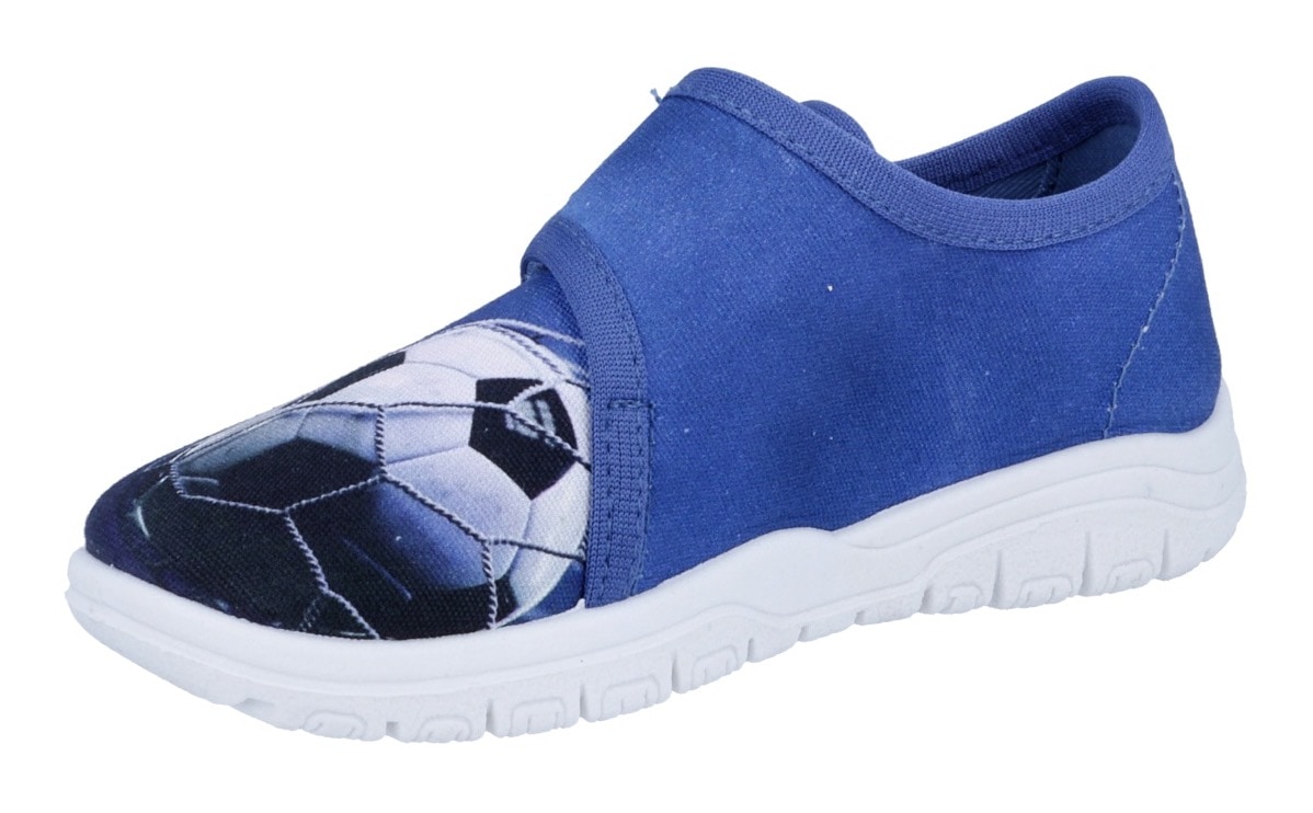 Image of Richter Hausschuh "Mailo" Klettschuh, Kindergartenschuh mit Grössenschablone zum Download