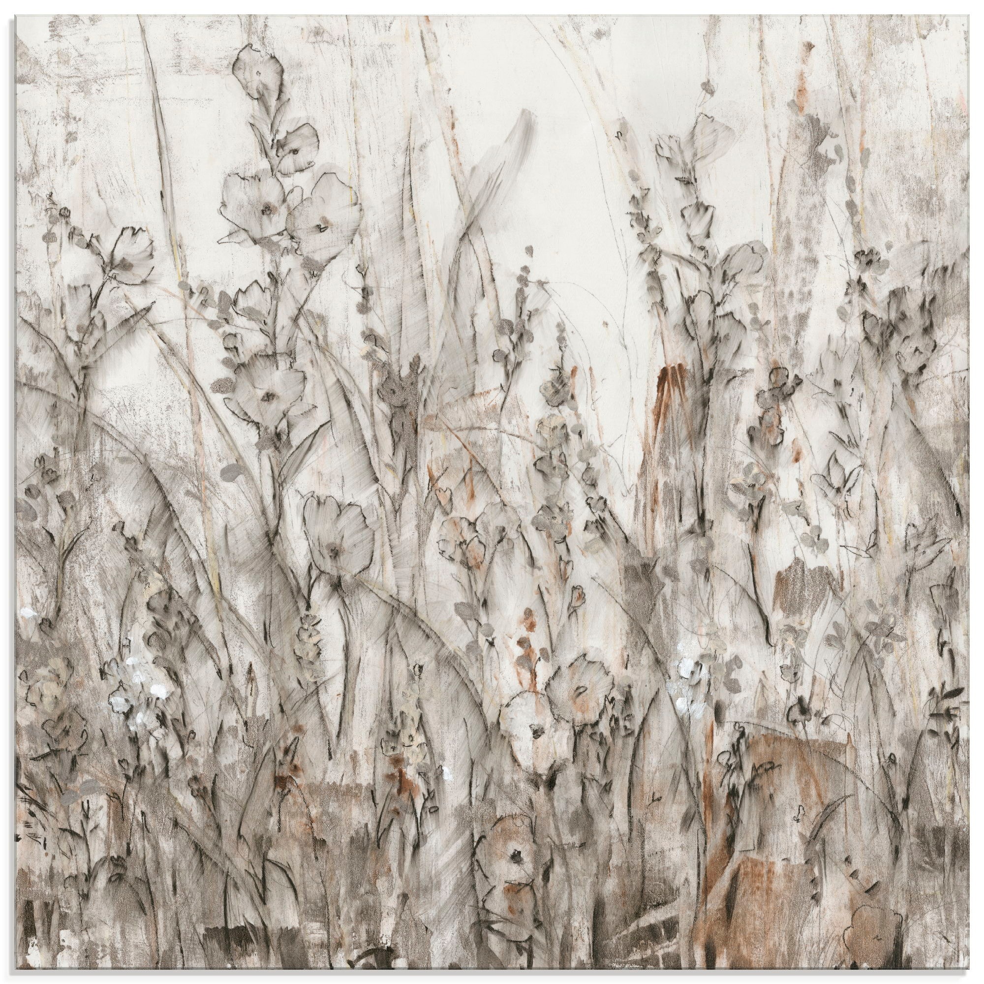 Image of Artland Glasbild »Schatten II«, Blumenwiese, (1 St.) bei Ackermann Versand Schweiz