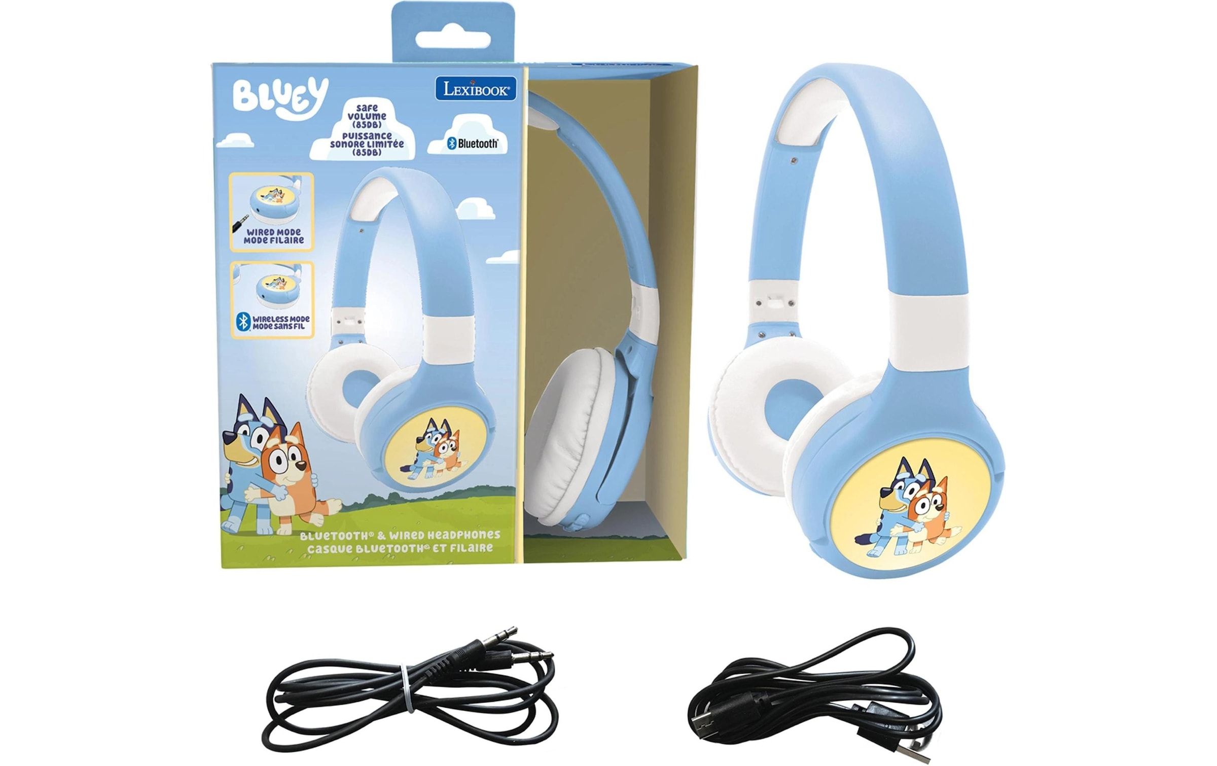 Lexibook® Écouteurs Bluetooth »Bluey 2-in-1 Bluetooth«
