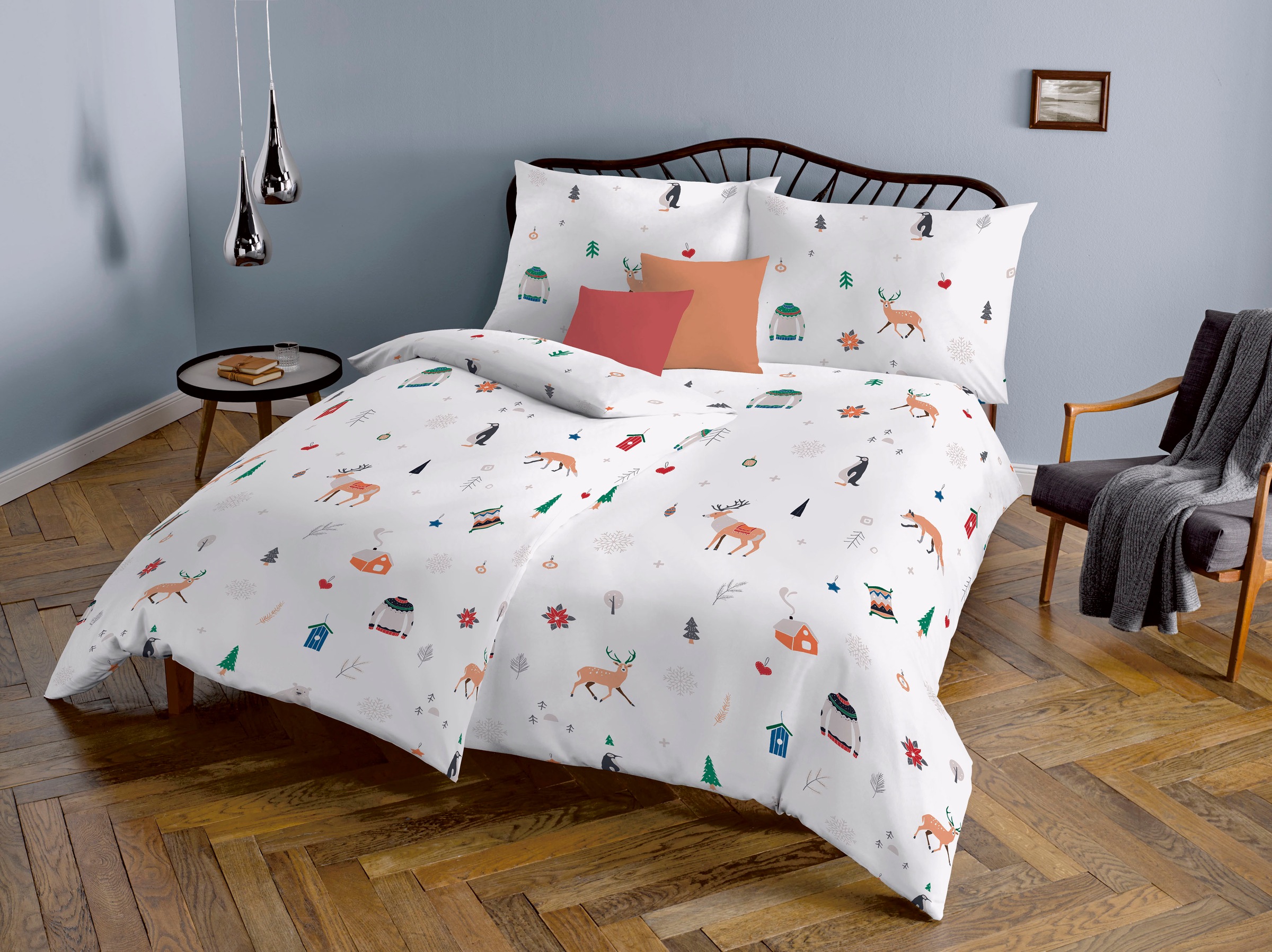 fleuresse Bettwäsche "Milano" 2 Stk. Mako Satin, Baumwolle, in Gr. 135x200, 155x220, 200x200cm