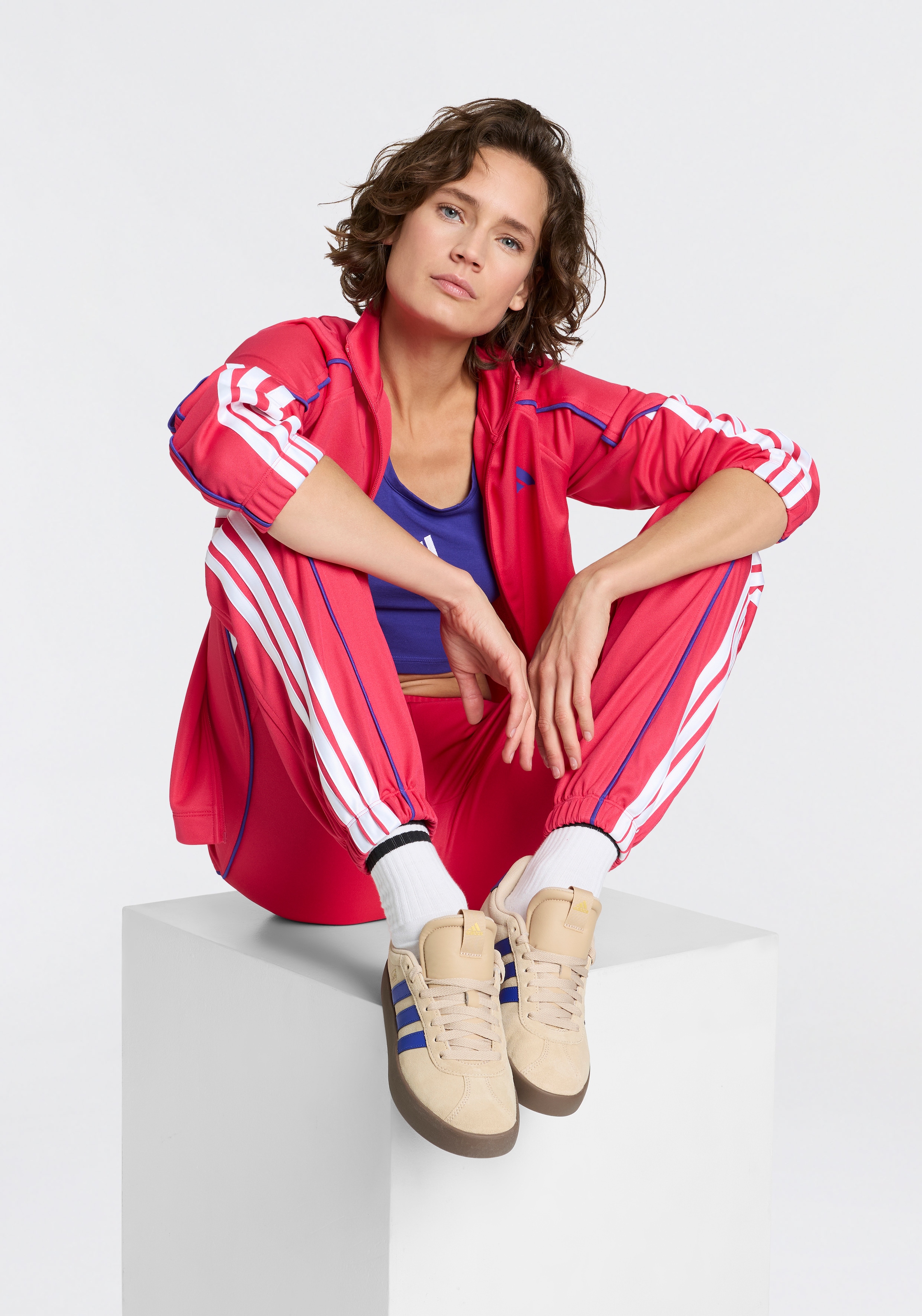adidas Sportswear Combinaison d'entraînement »STADIUM 3-STREIFEN« 2 pour adultes, ensemble deux pièces, en polyester