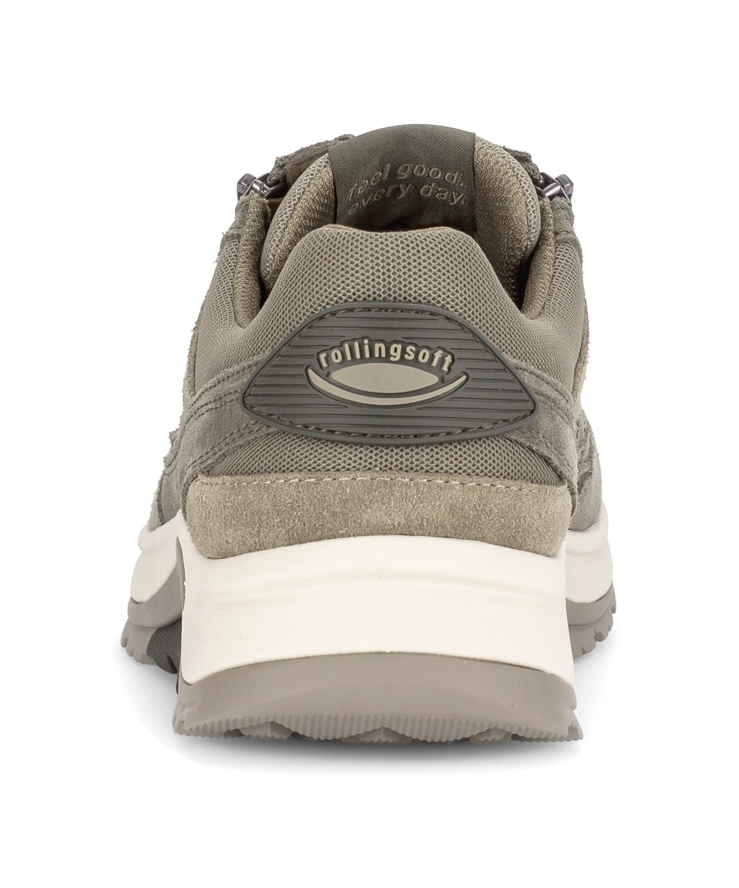 rollingsoft Keilsneaker  , Schnürschuh, Halbschuh, Freizeitschuh, Aussenreissverschluss, G-Weite
