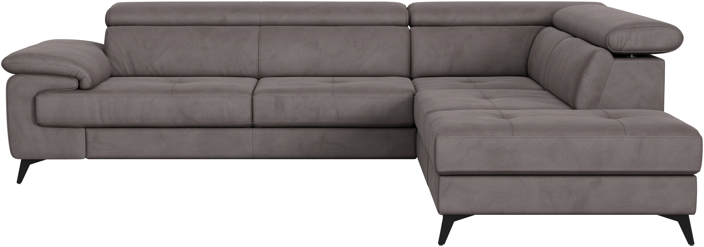 COTTA Ecksofa »Astra L-Form, B: 286 cm« mit Kopfteilverstellung, optional Bettfunktion & Bettkasten