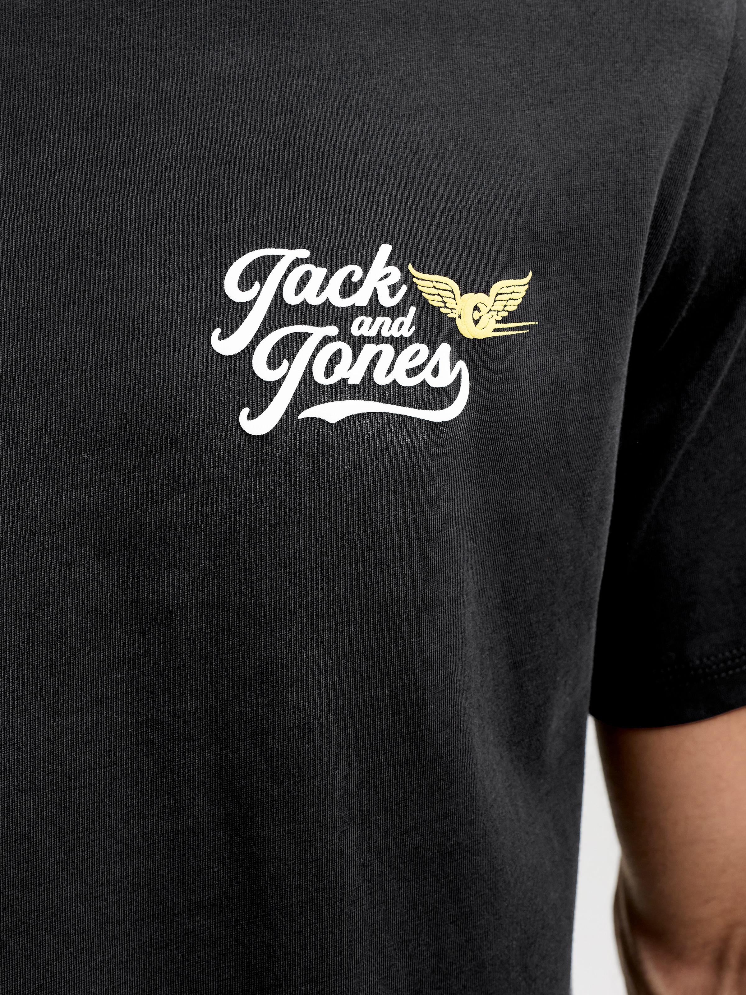 Jack & Jones T-shirt »JJLEGEND TEE SS CREW NECK« Baumwolle, locker geschnitten