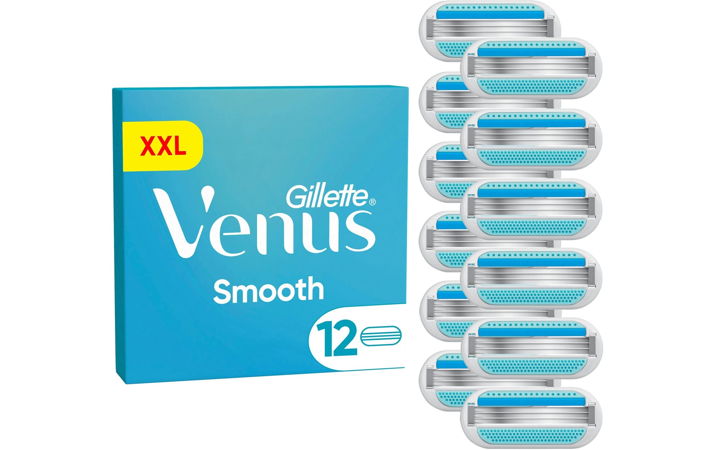 Image of Gillette Venus Rasierklingen "Smooth 12 Stück"