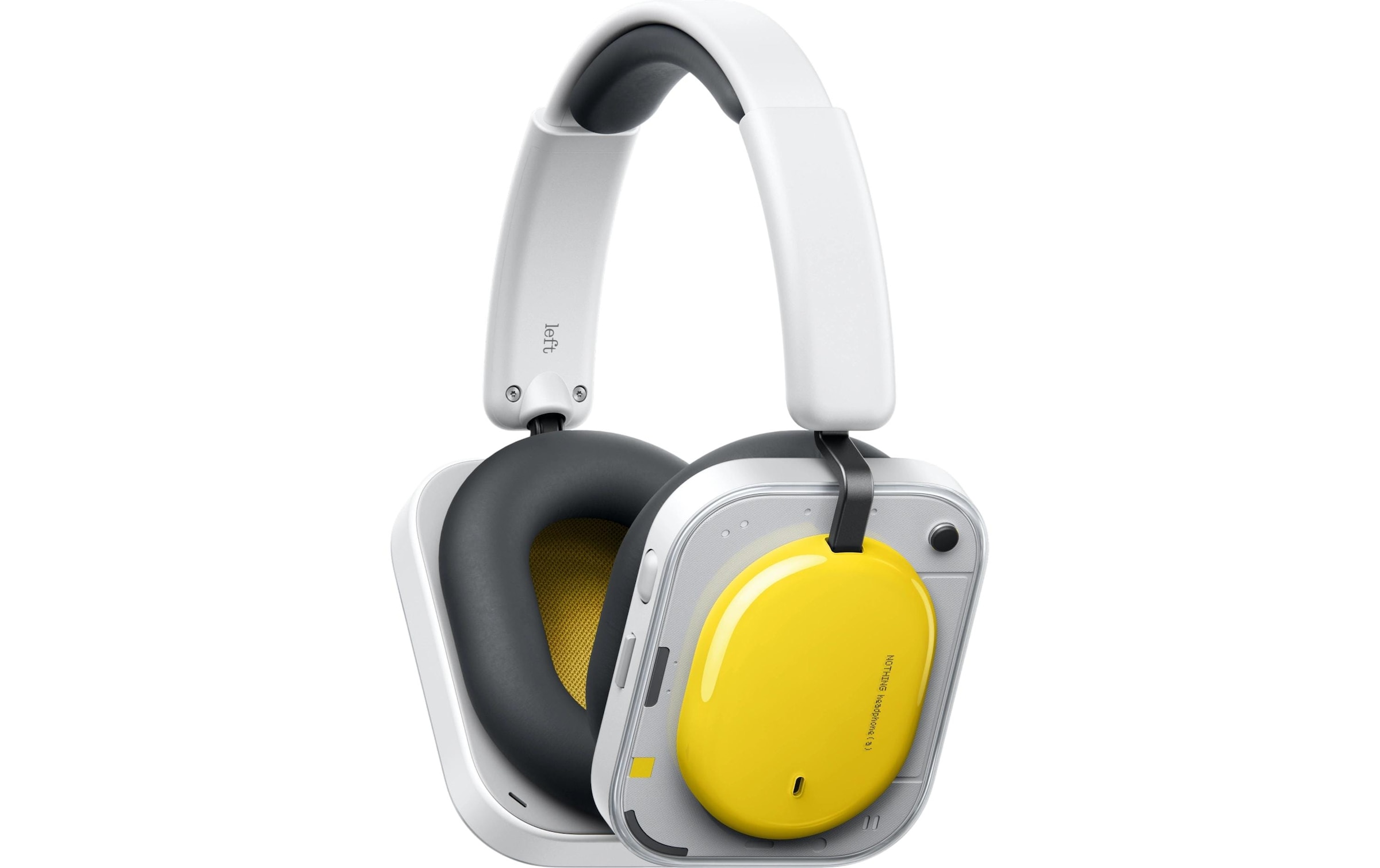NOTHING Over-Ear-Kopfhörer »Headphone (a)« Bluetooth Active Noise Cancelling (ANC) | Freisprechfunktion | Hi-Res | Transparenzmodus