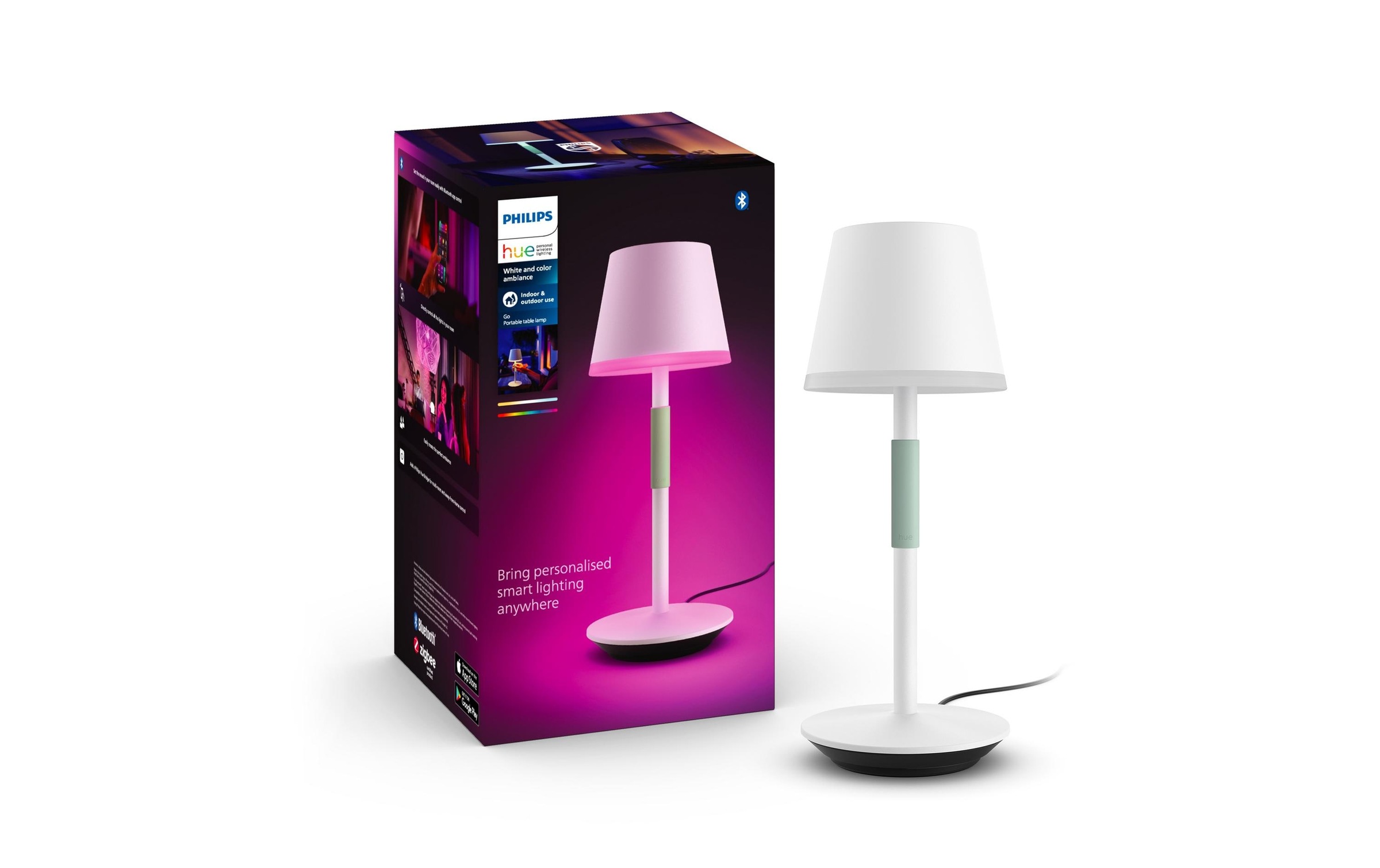 Image of Philips Hue Tischleuchte "Tischleuchte White & Co" RGB