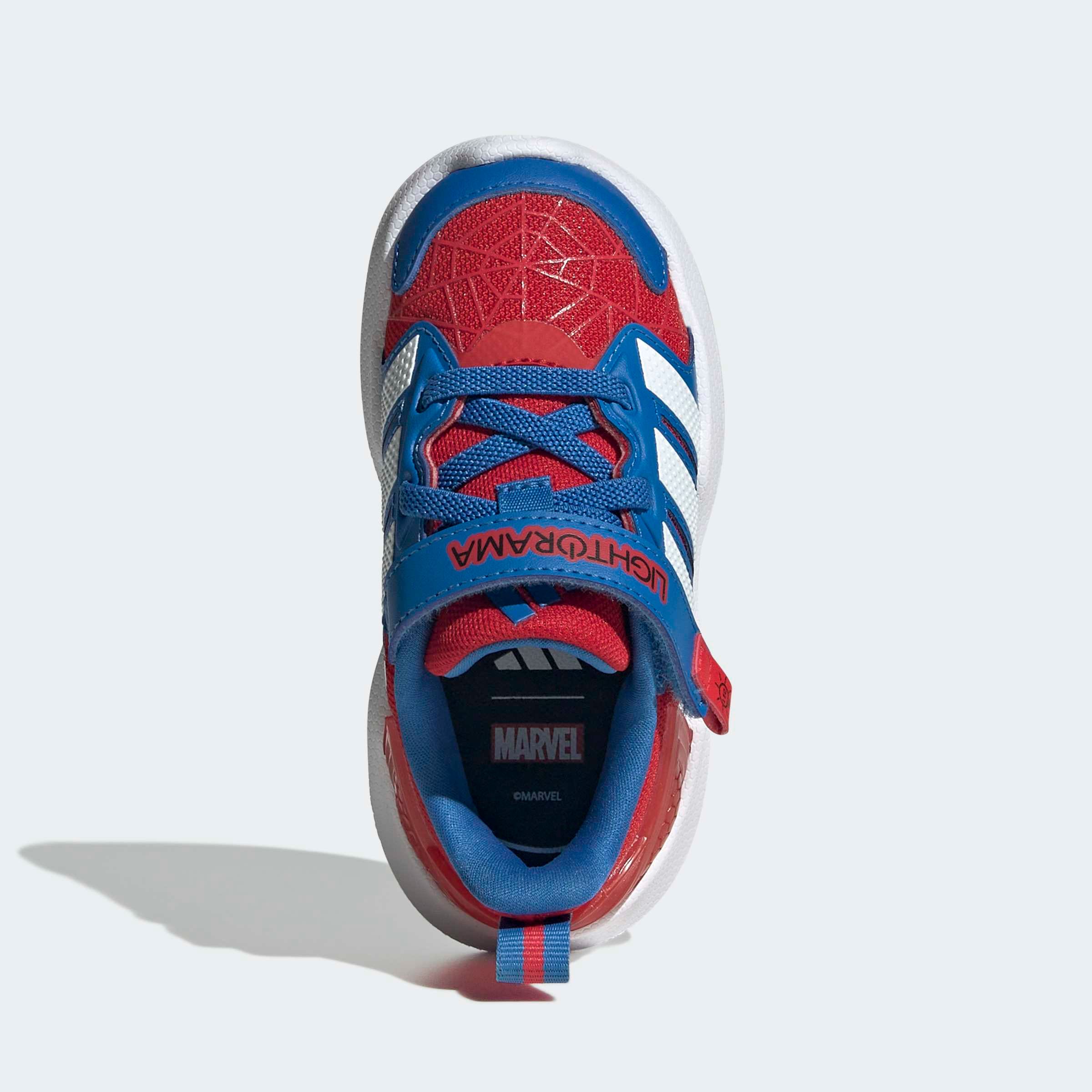 adidas Sportswear Sneaker »LIGHTORAMA RNR SPIDER-MAN EL I«  mit Blinkfunktion für Kinder