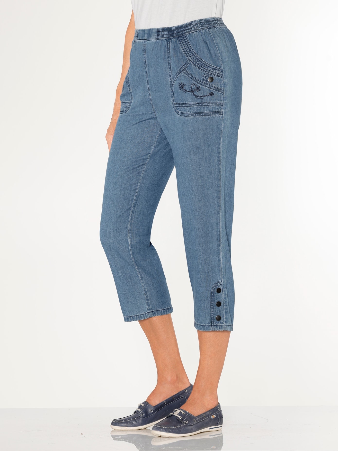 Classic Basics Caprijeans 2 tlg.