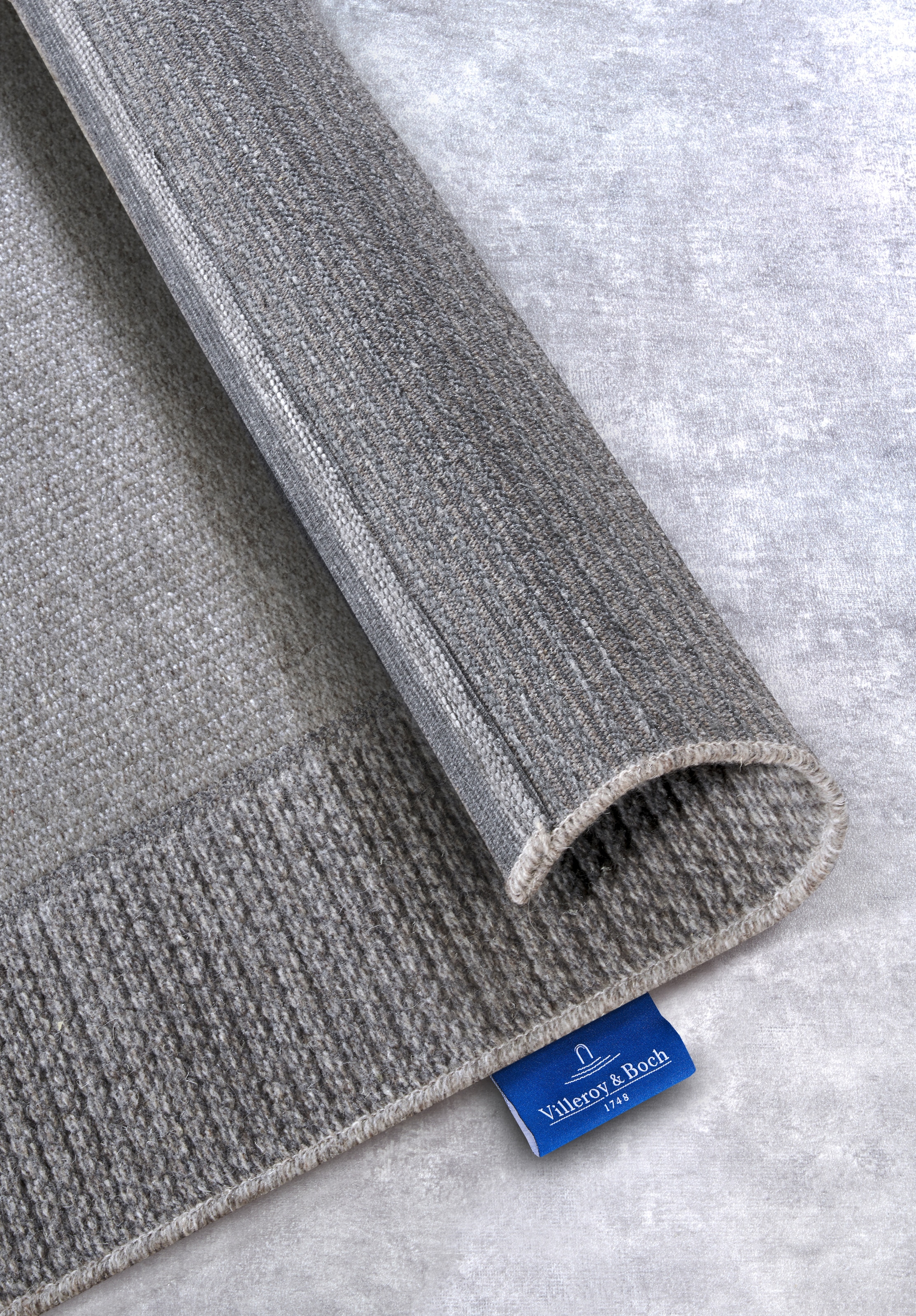 Villeroy & Boch Wollteppich »Johann« rechteckig 5 mm Höhe Schurwolle, Wolle, Natur, Wohnzimmer, Schlafzimmer, Boho, Skandi