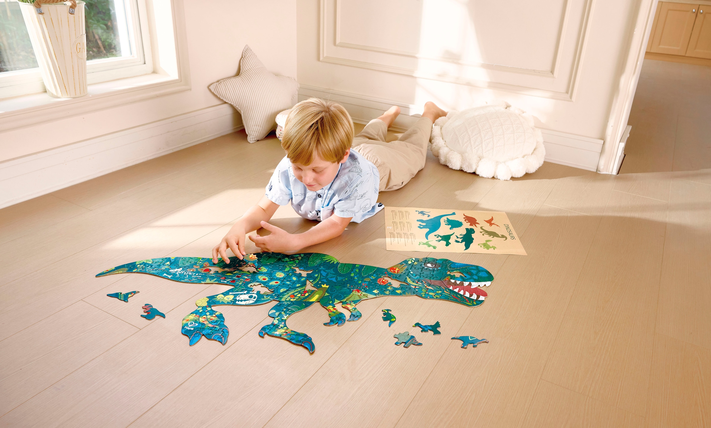 Hape Puzzle de contours »Dinosaurier«