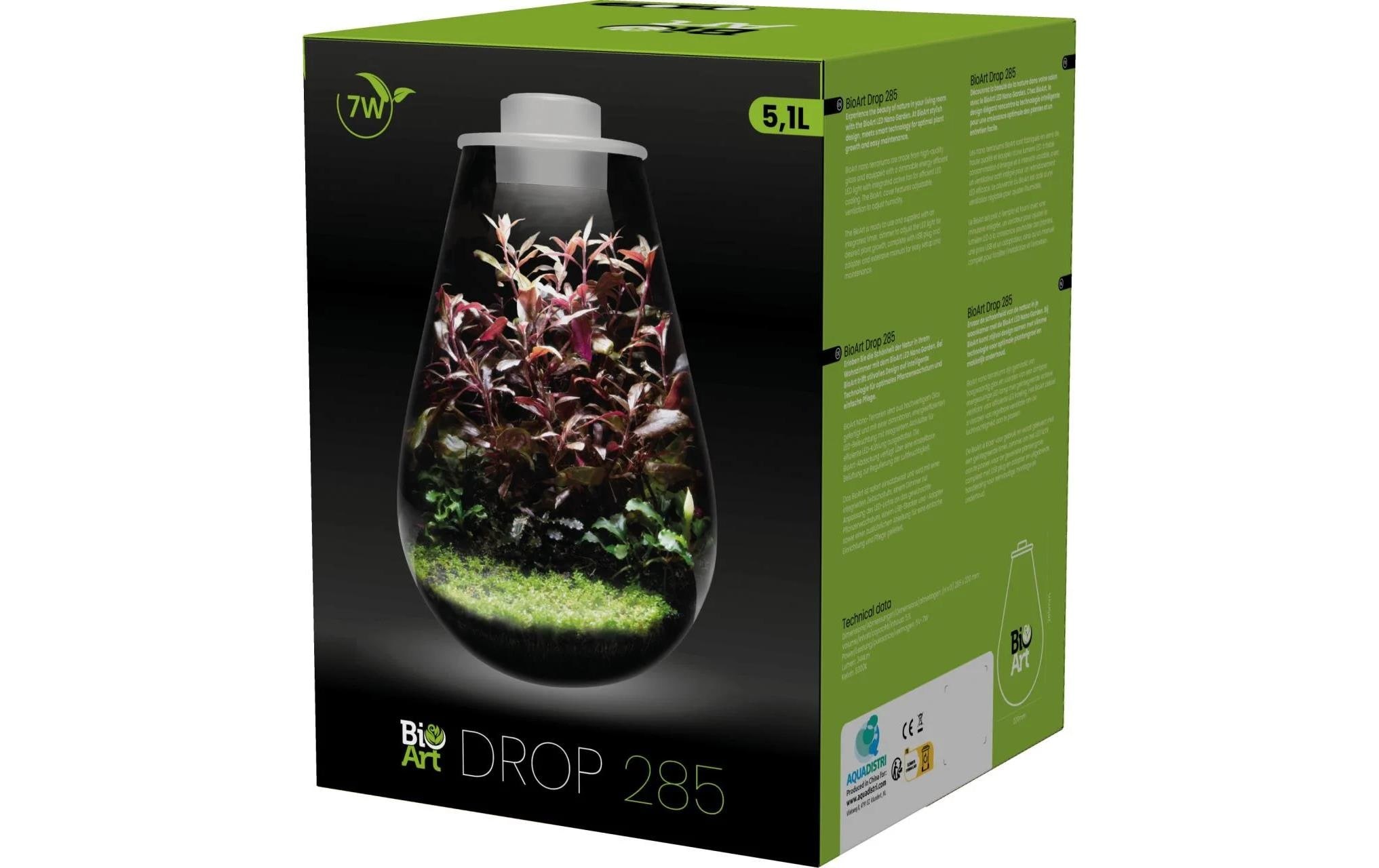   LED Dekoobjekt »Bio Art Pflanzengefäss Drop 285 mit LED-Leuchtmittel« 1 Stk.