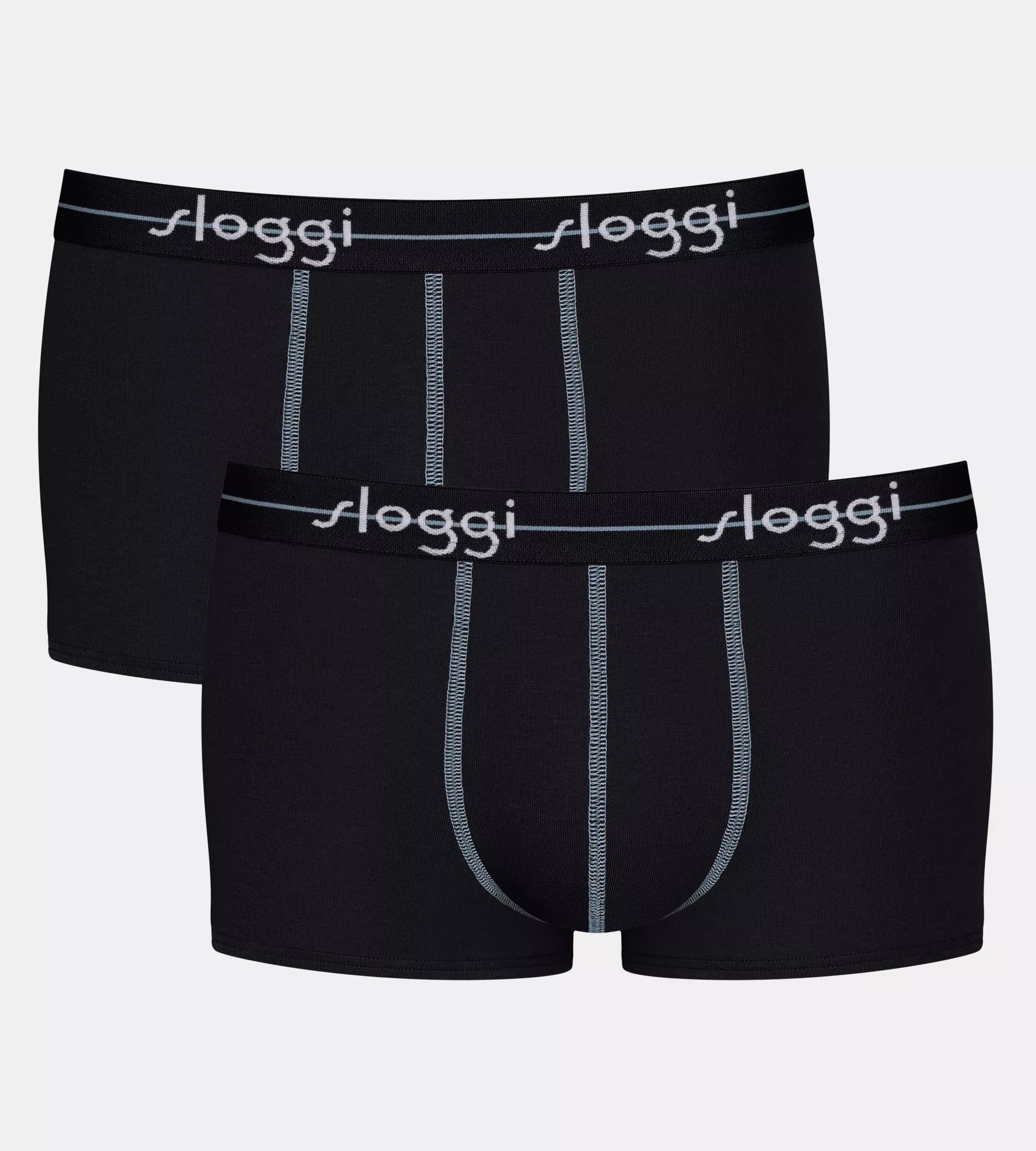 Image of sloggi Hipster "men Start" 2er Pack, ohne Eingriff, weicher Logobund, Cotton-Mix