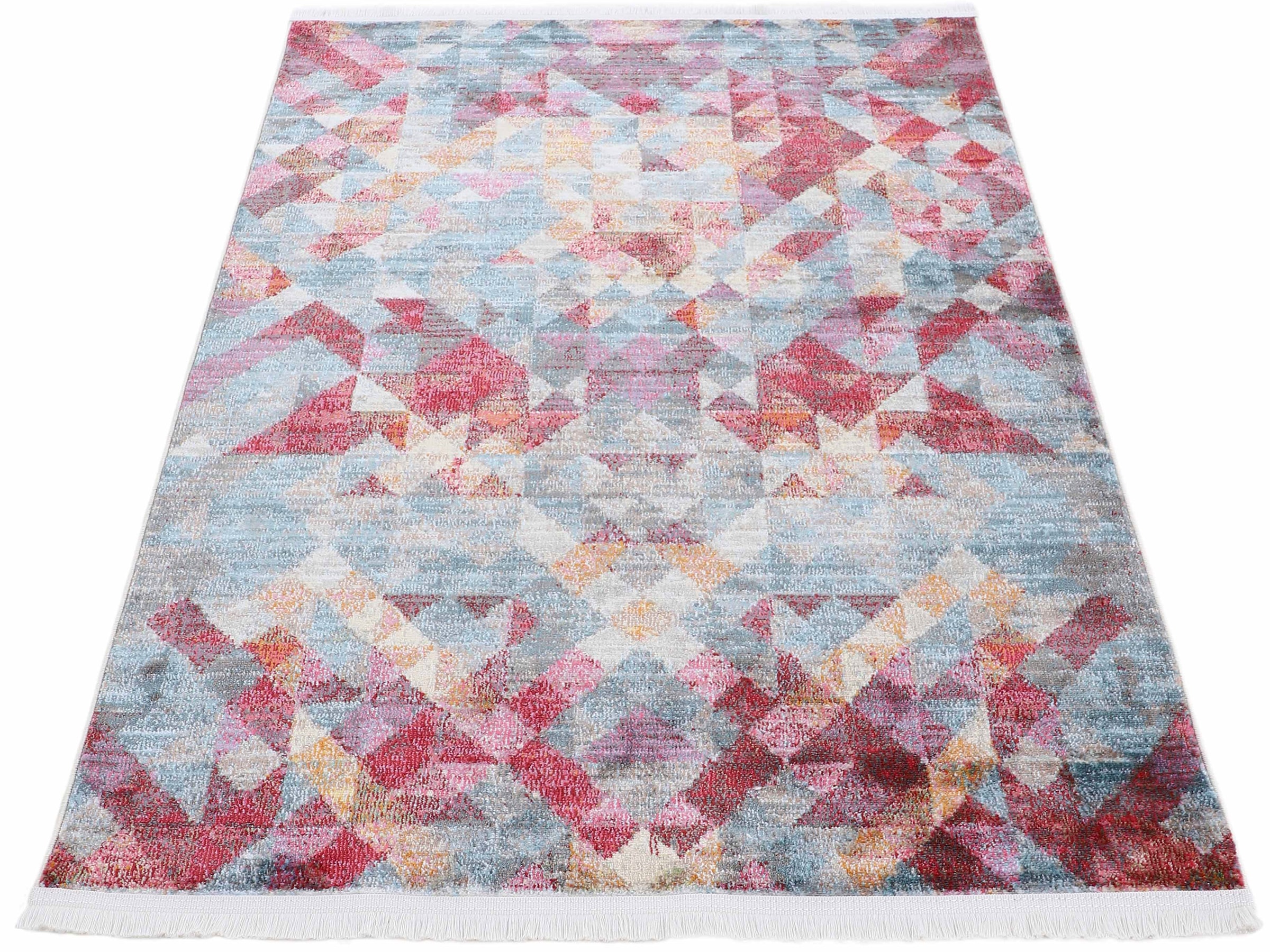 carpetfine Tapis »Lori« Rectangulaire 7 mm Höhe Vintage Grafisch Design, Wohnzimmer