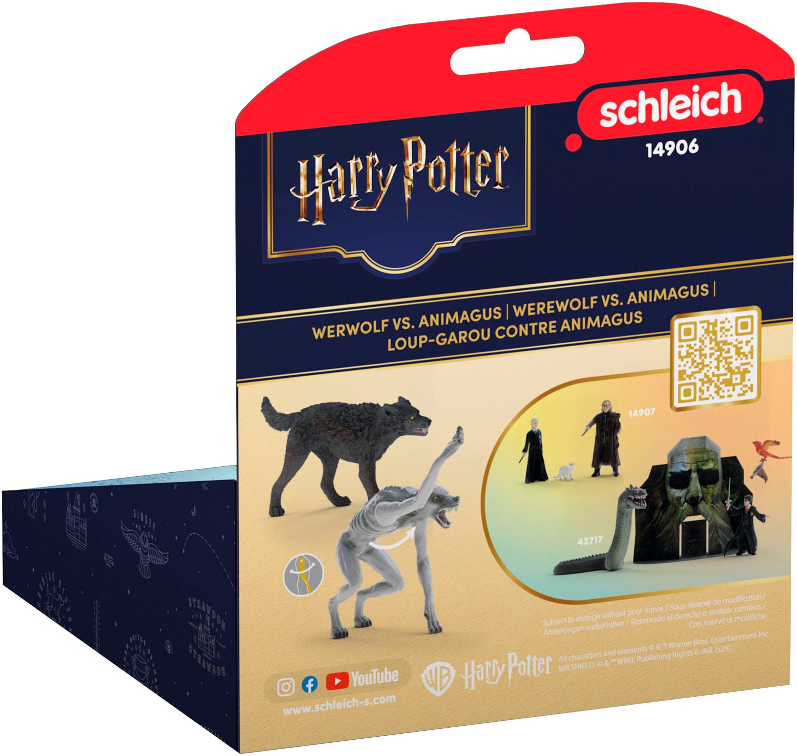 Schleich® Personnage de jeu »WIZARDING WORLD, HARRY POTTER™, Werwolf vs. Animagus (14906)«