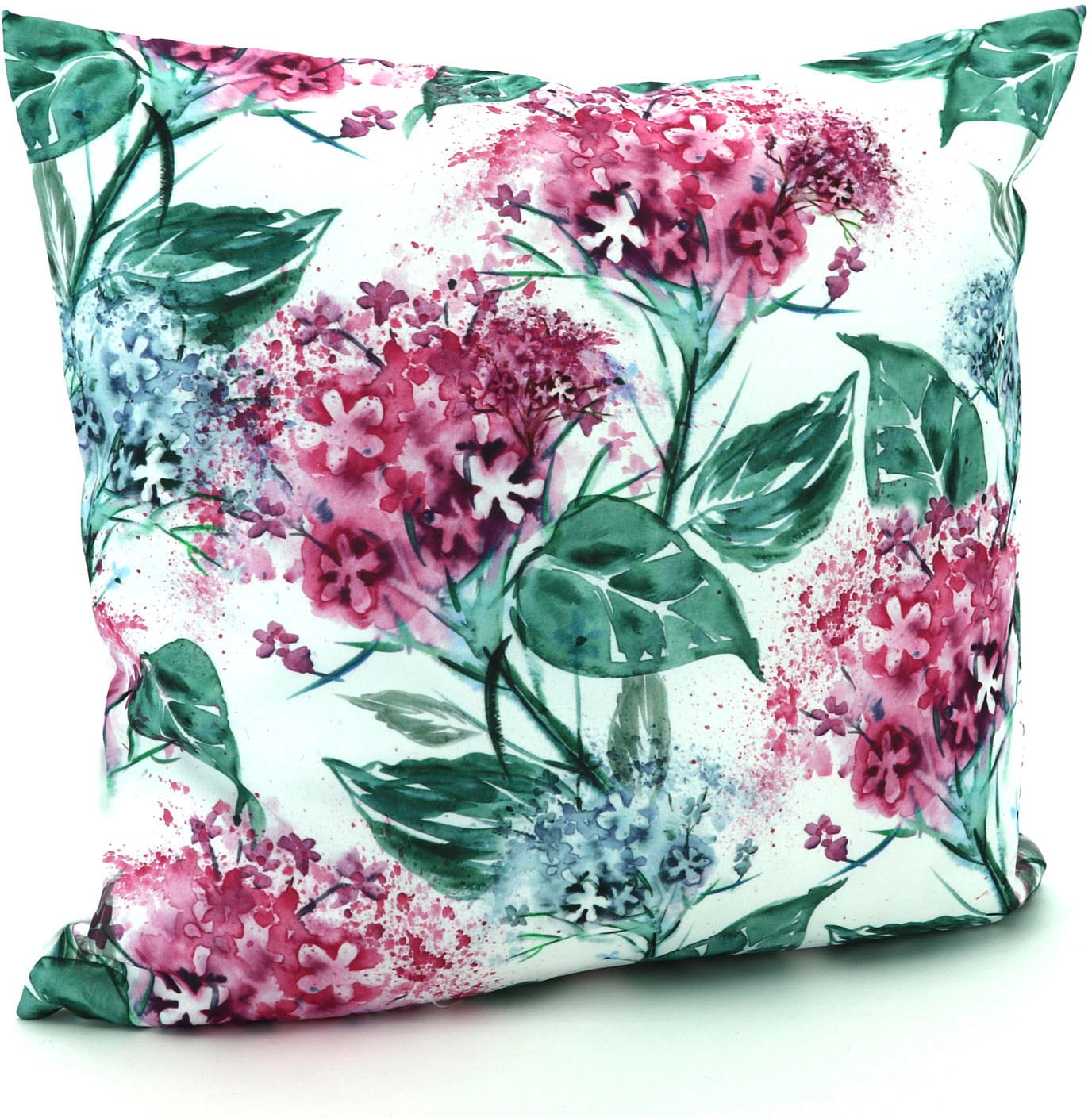 Image of Weckbrodt Dekokissen "Aquarell" Lotus-Effekt, Garten, Blumen, Kissen, ohne Füllung