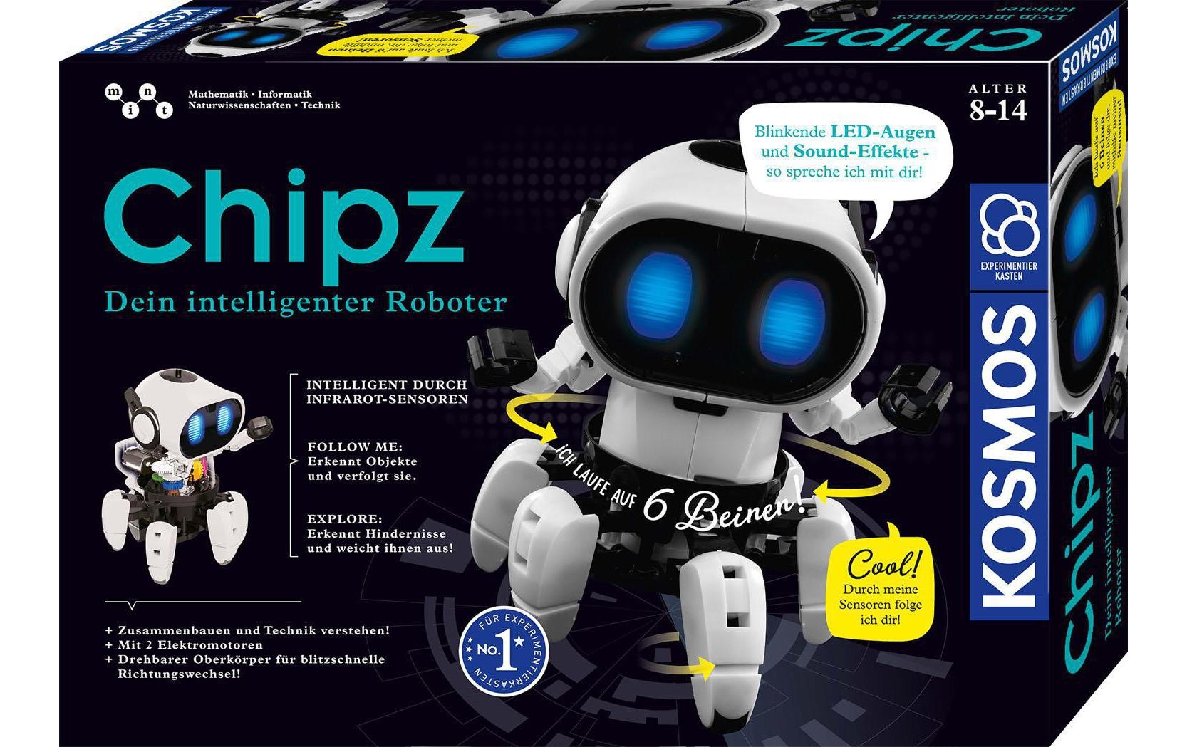 Kosmos Experimentierkasten »Chipz - Dein intelligenter Roboter«