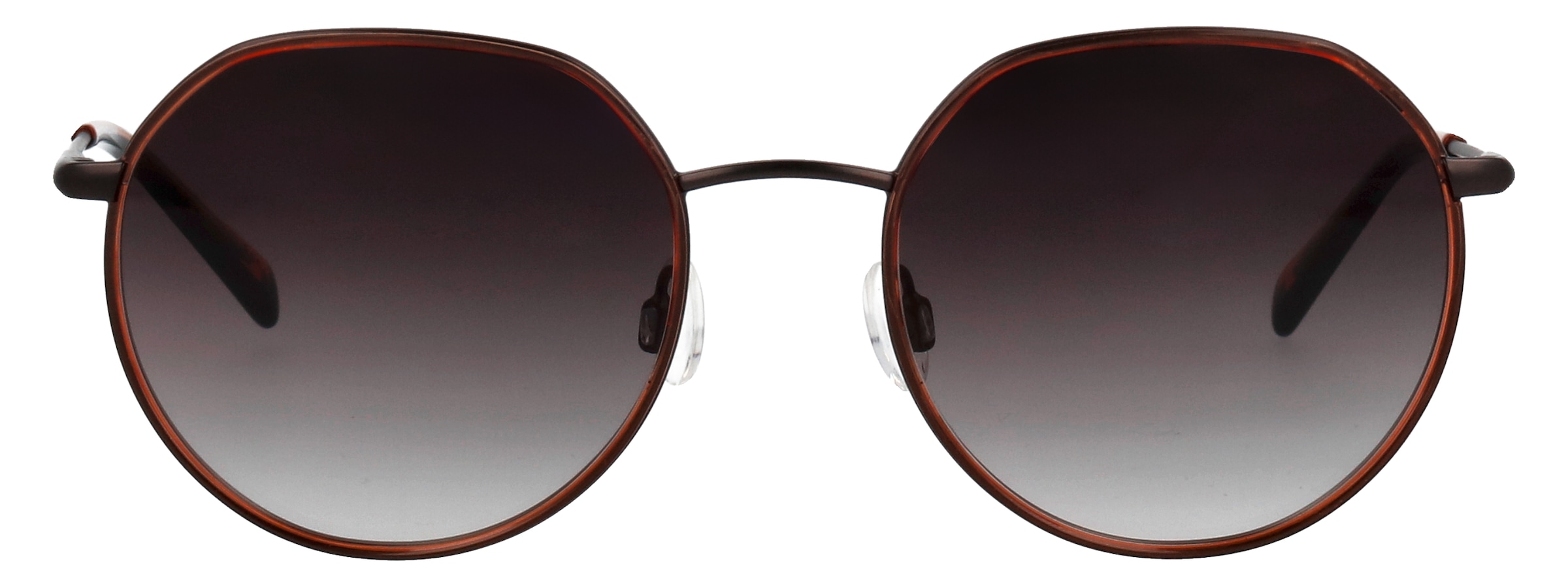 HUMPHREY´S eyewear Lunettes de soleil »Modell 585355« Form Panto, Logoschriftzug auf Bügel, Kombifassung