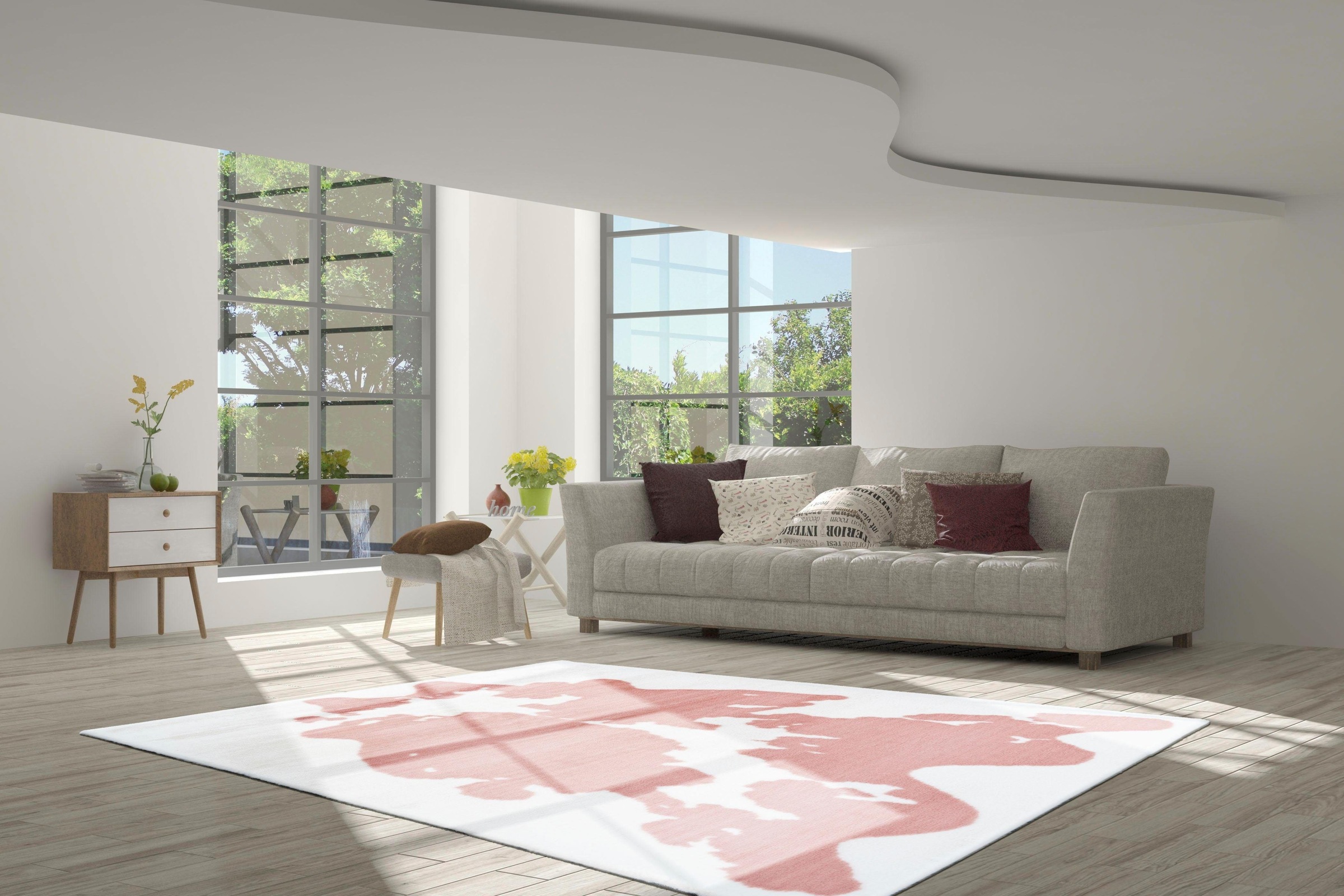 calo-deluxe Hochflor-Teppich »Vogesen 500«, rechteckig, 30 mm Höhe, weiche Haptik, Wohnzimmer