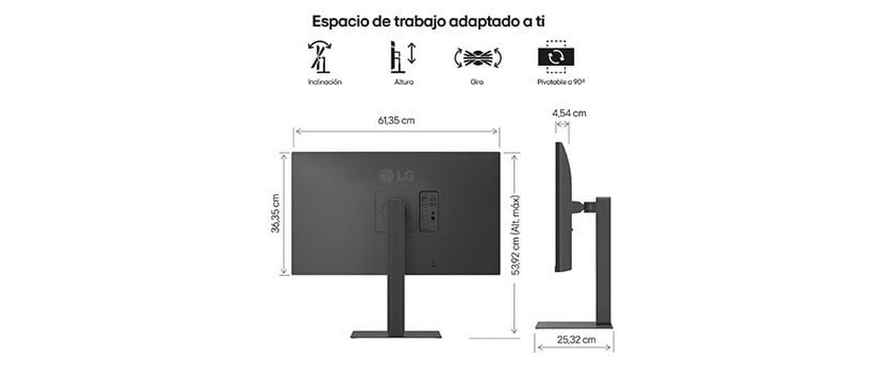 LG LED-Monitor »27U730A« 68 cm/27 ″  3840 x 2160 px 5 Reaktionszeit 60 Hz