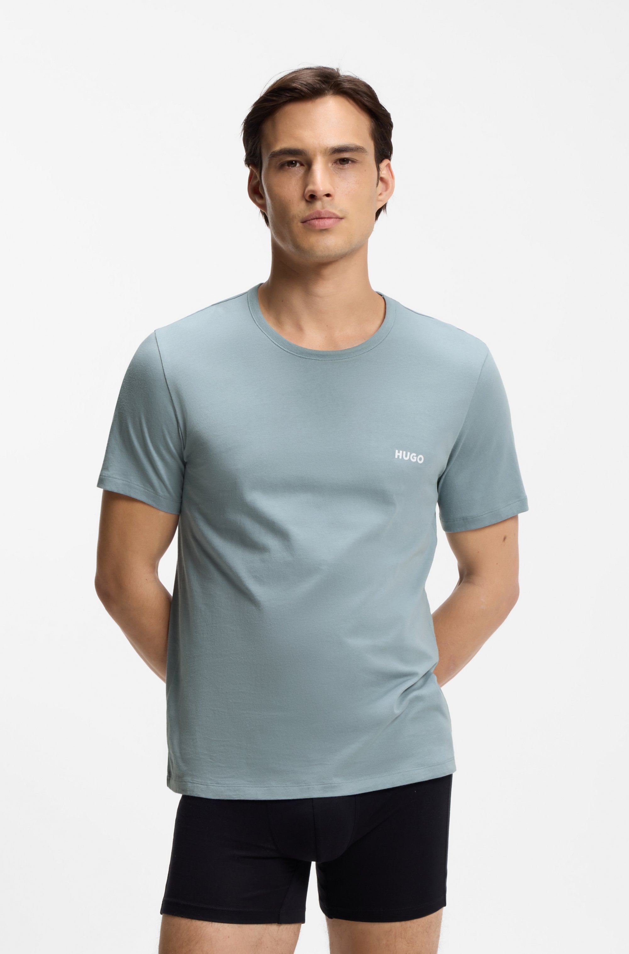 HUGO Underwear T-shirt »RN TRIPL« Packung, 3 pièces mit Rundhalsausschnitt