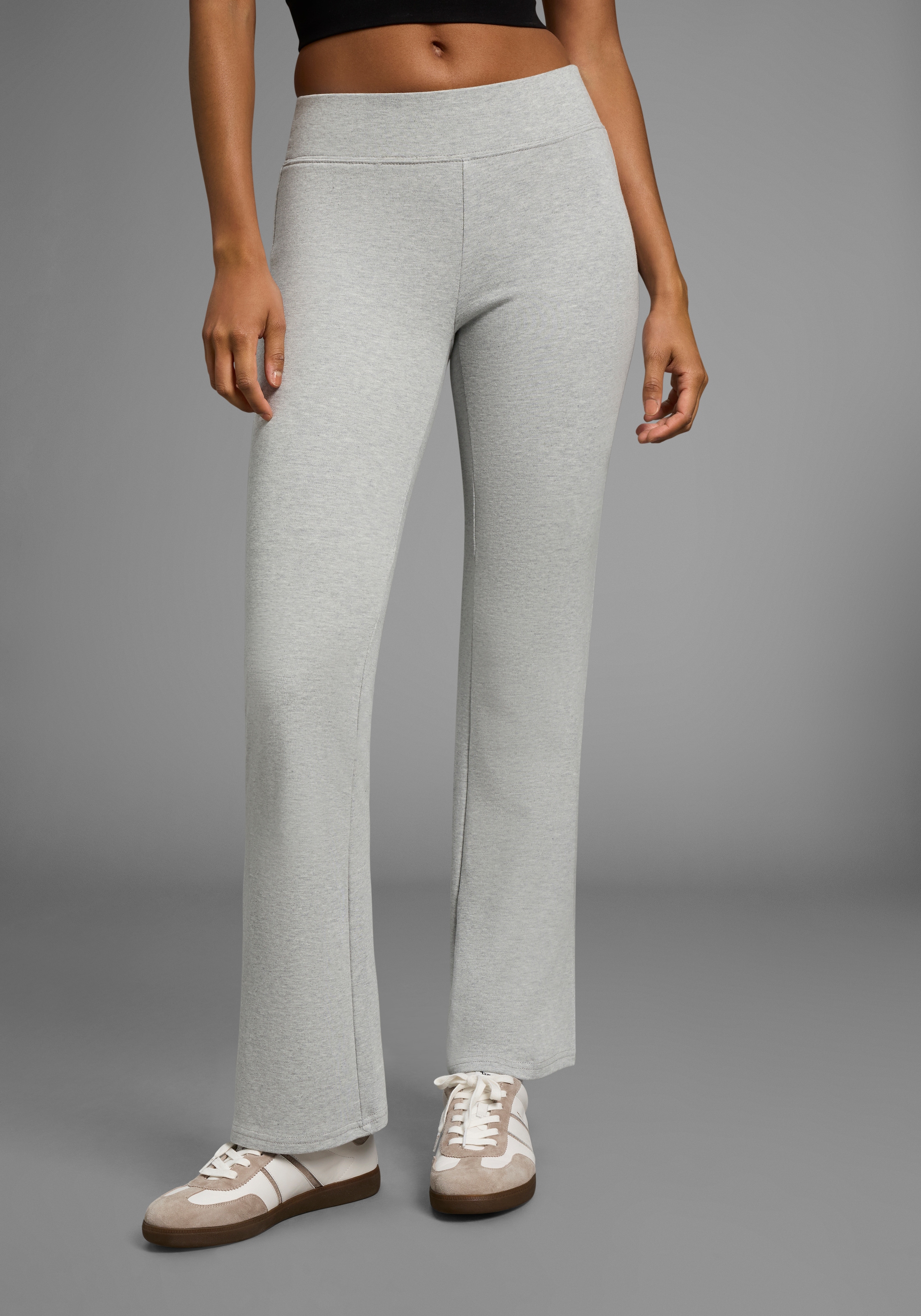 Image of Laura Scott Stretch-Hose Elastischer Baumwollmix mit bequemem Sitz und weitem Bein