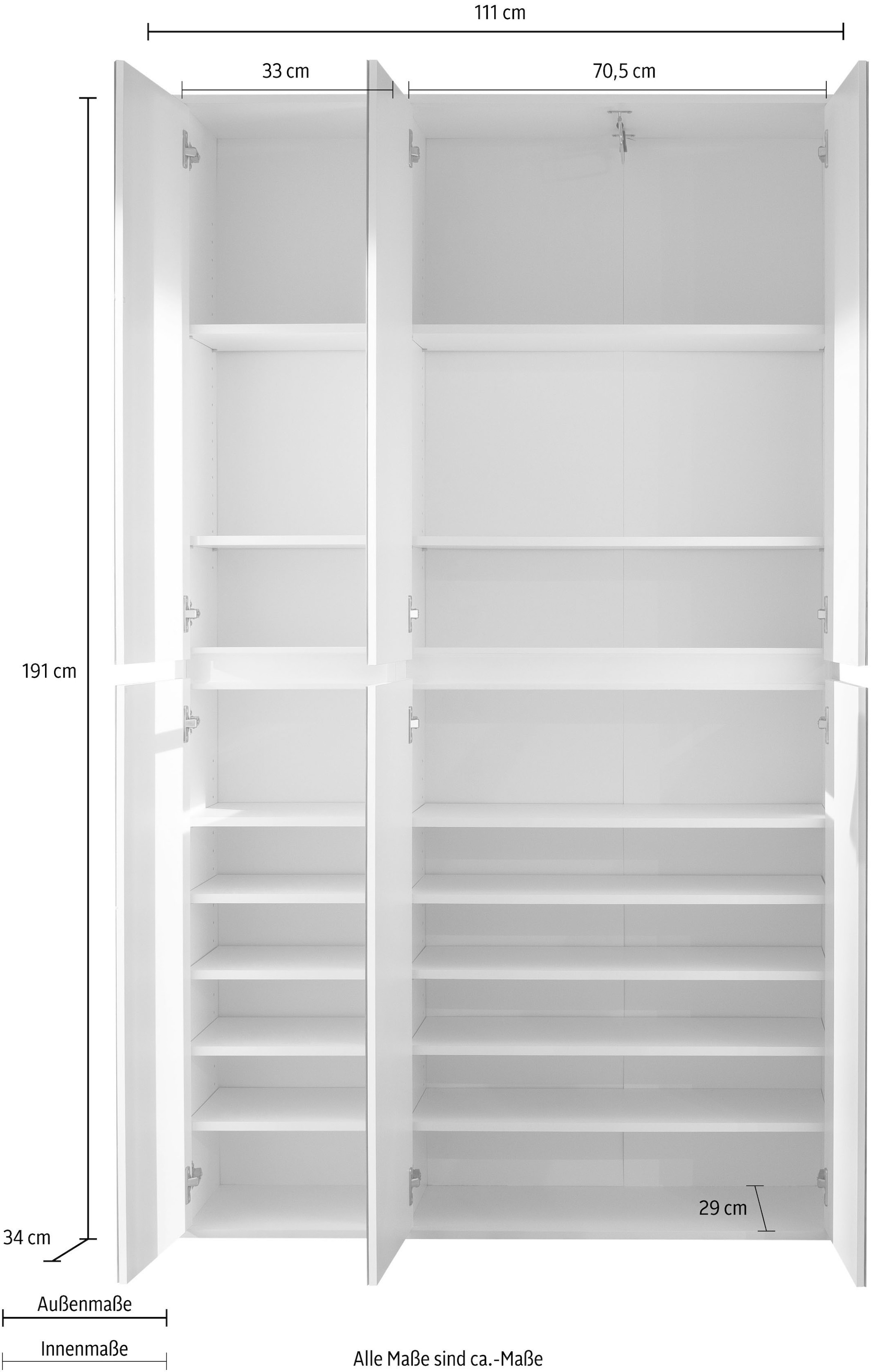 Home affaire Ensemble de vestiaires »Malcesine« Ensemble, 2 cuis tlg.