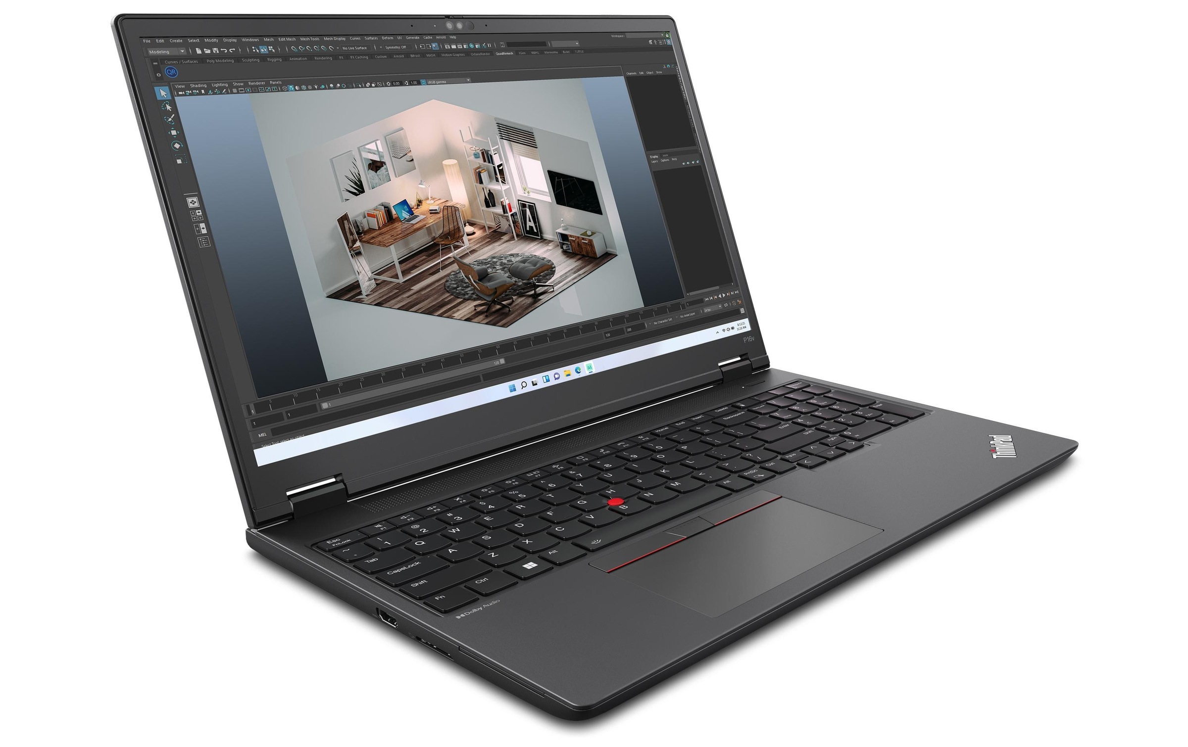 Lenovo Notebook »ThinkPad P16v Gen 2 (Intel)«, 40,48 cm, / 16 Zoll, Intel, Core Ultra 7, 1000 GB SSD