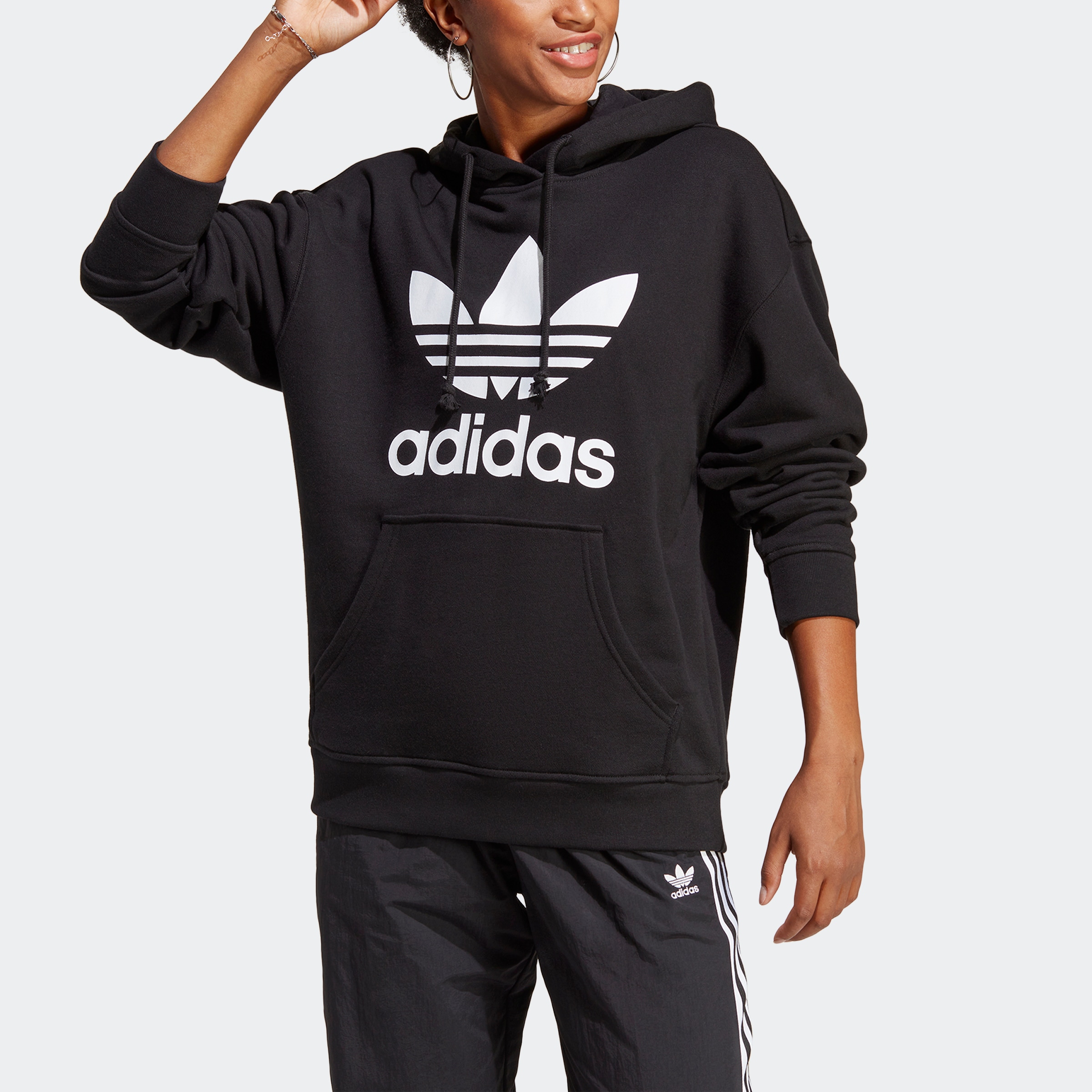 ♕ bestellen versandkostenfrei »TREFOIL Kapuzensweatshirt HOODIE« Originals adidas