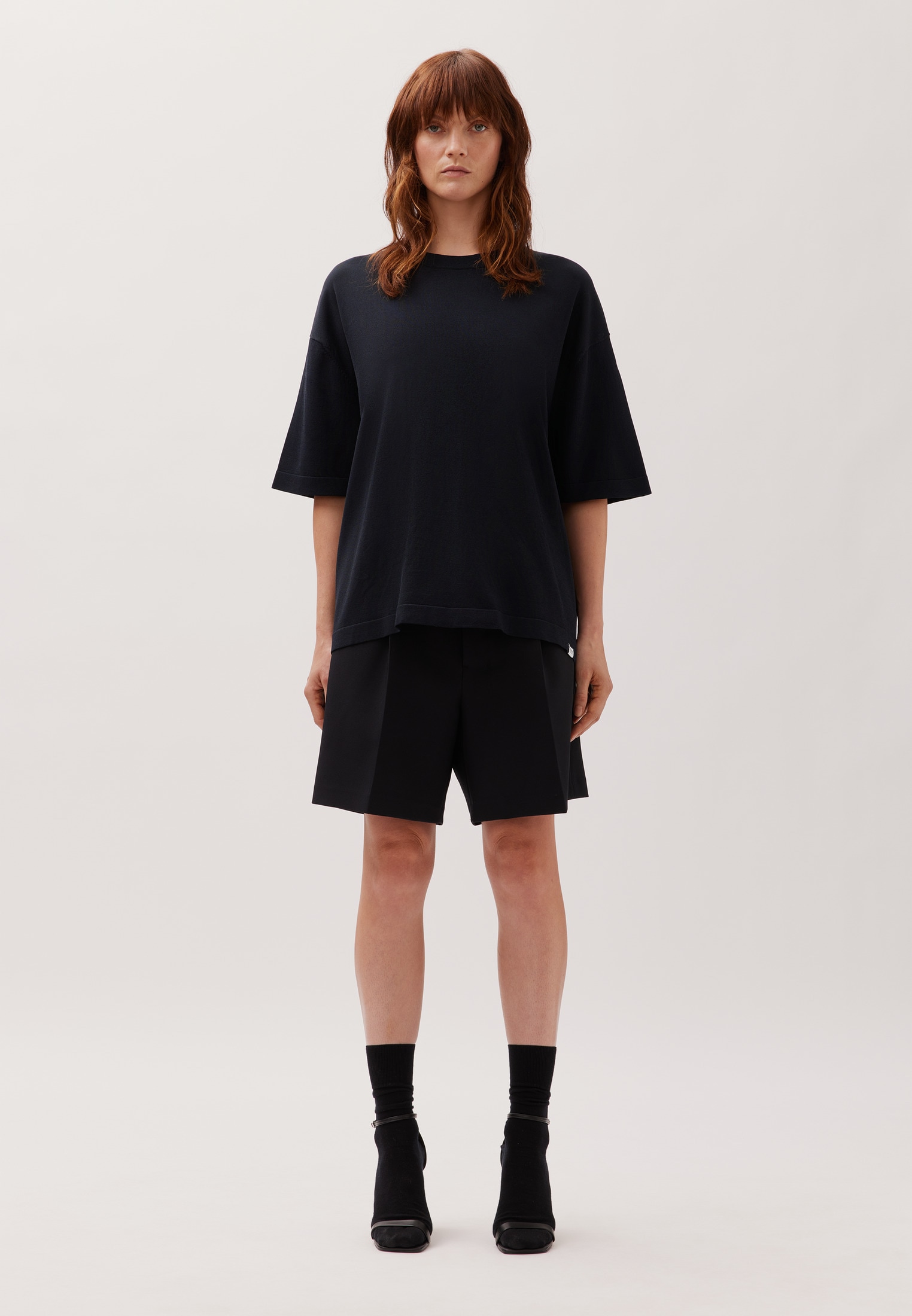 studio seidensticker T-shirt 1/2 col rond uni