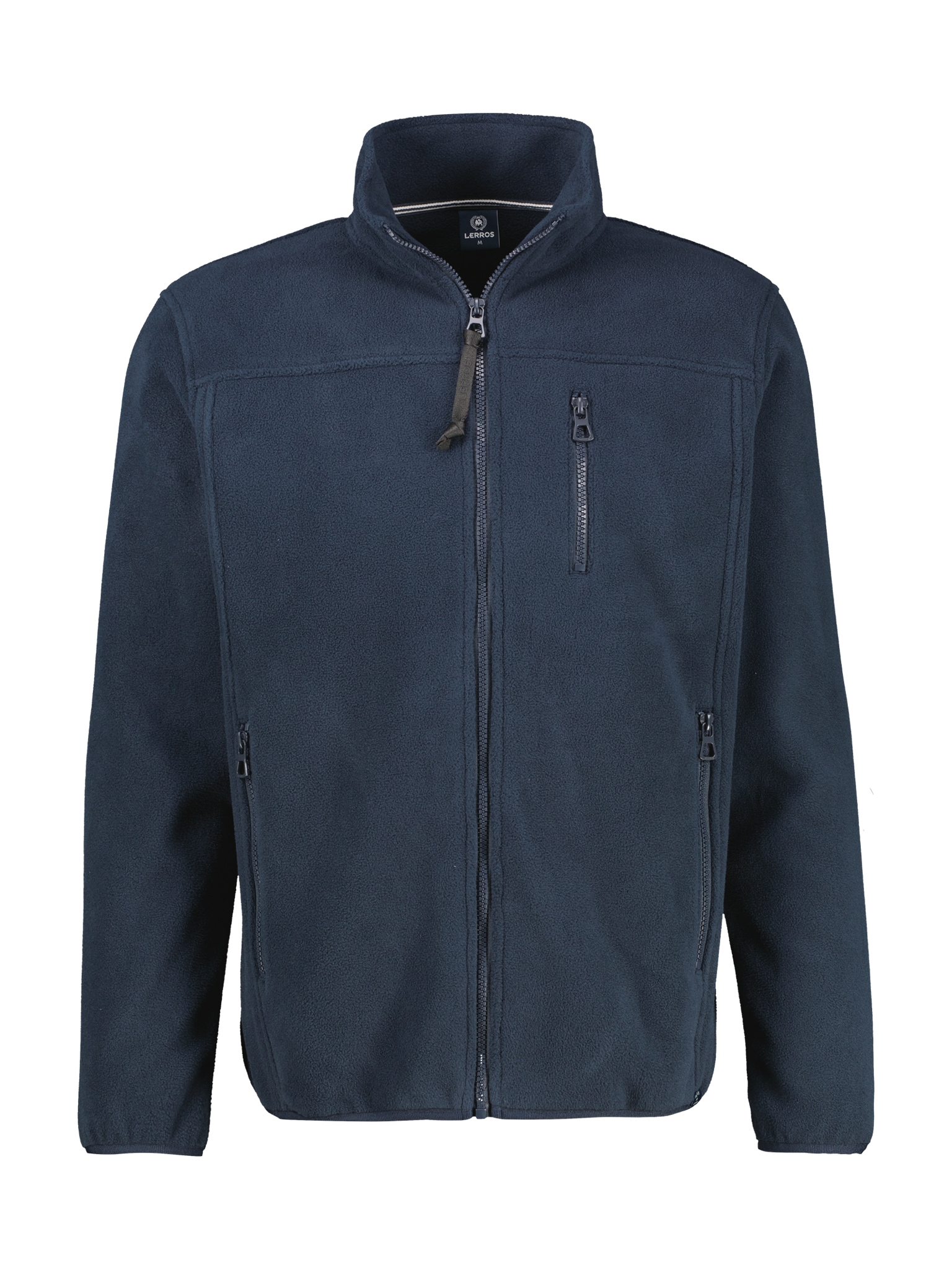 LERROS Sweatjacke, Polarfleece-Jacke mit Reissverschluss