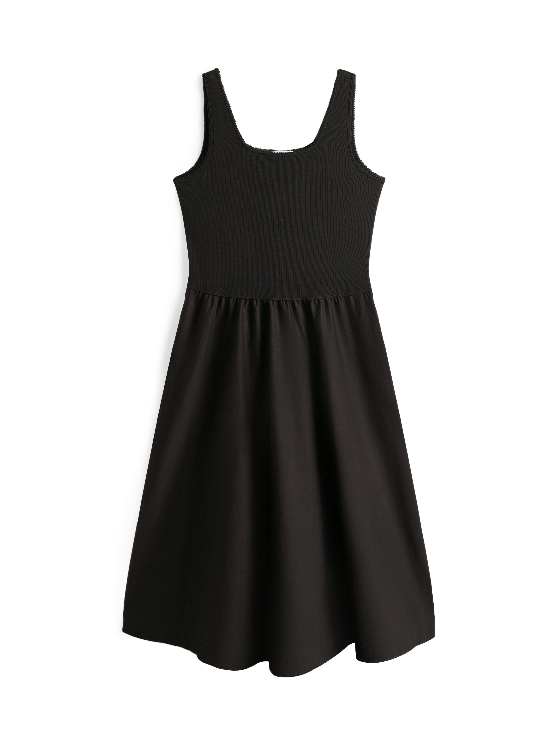 Tommy Hilfiger Curve Sommerkleid »CRV 5X2 RIB MIDI MIX F&F DRS«