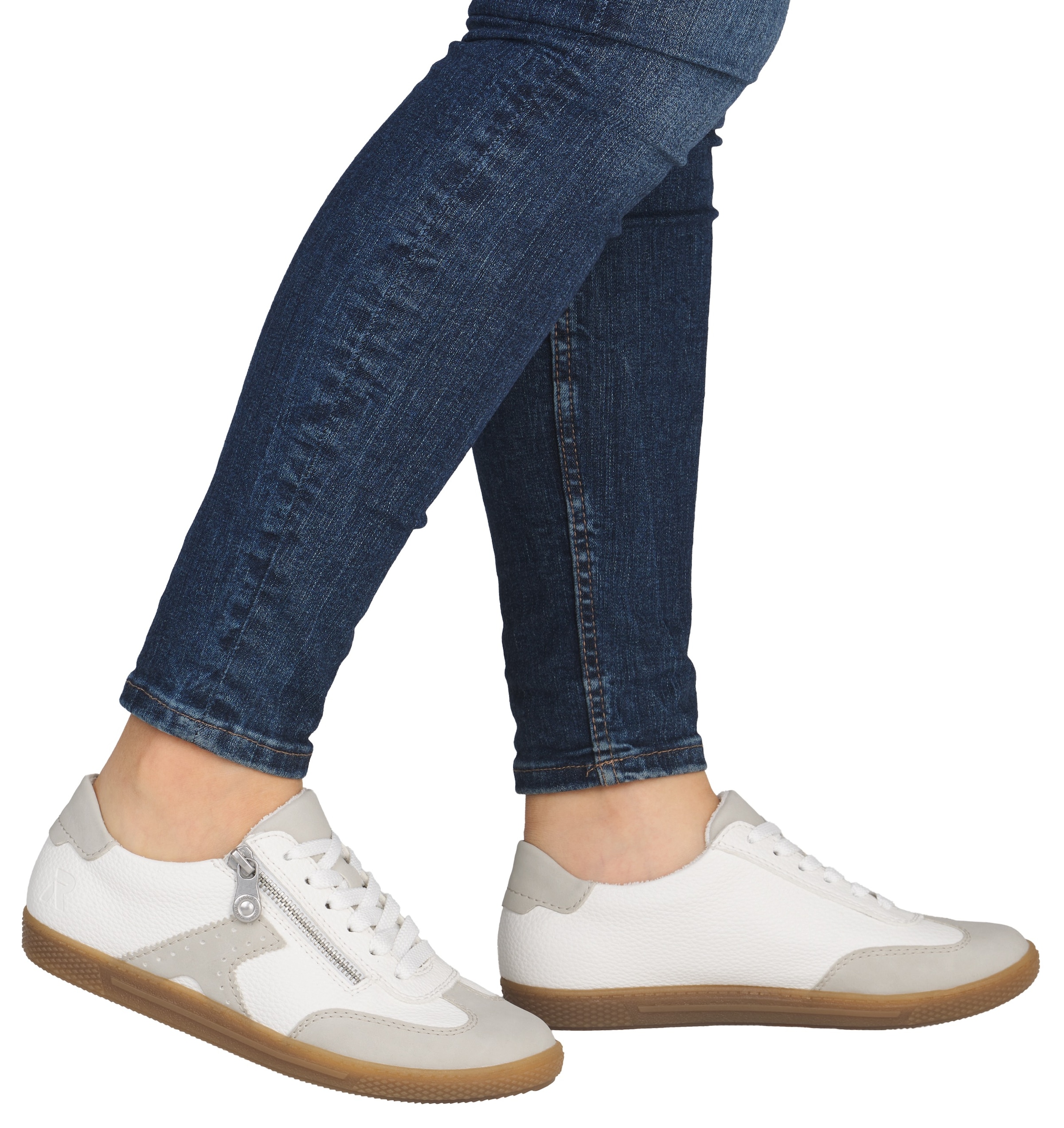 Rieker Sneakers  Halbschuh, Freizeitschuh, Schnürschuh mit Reissverschluss