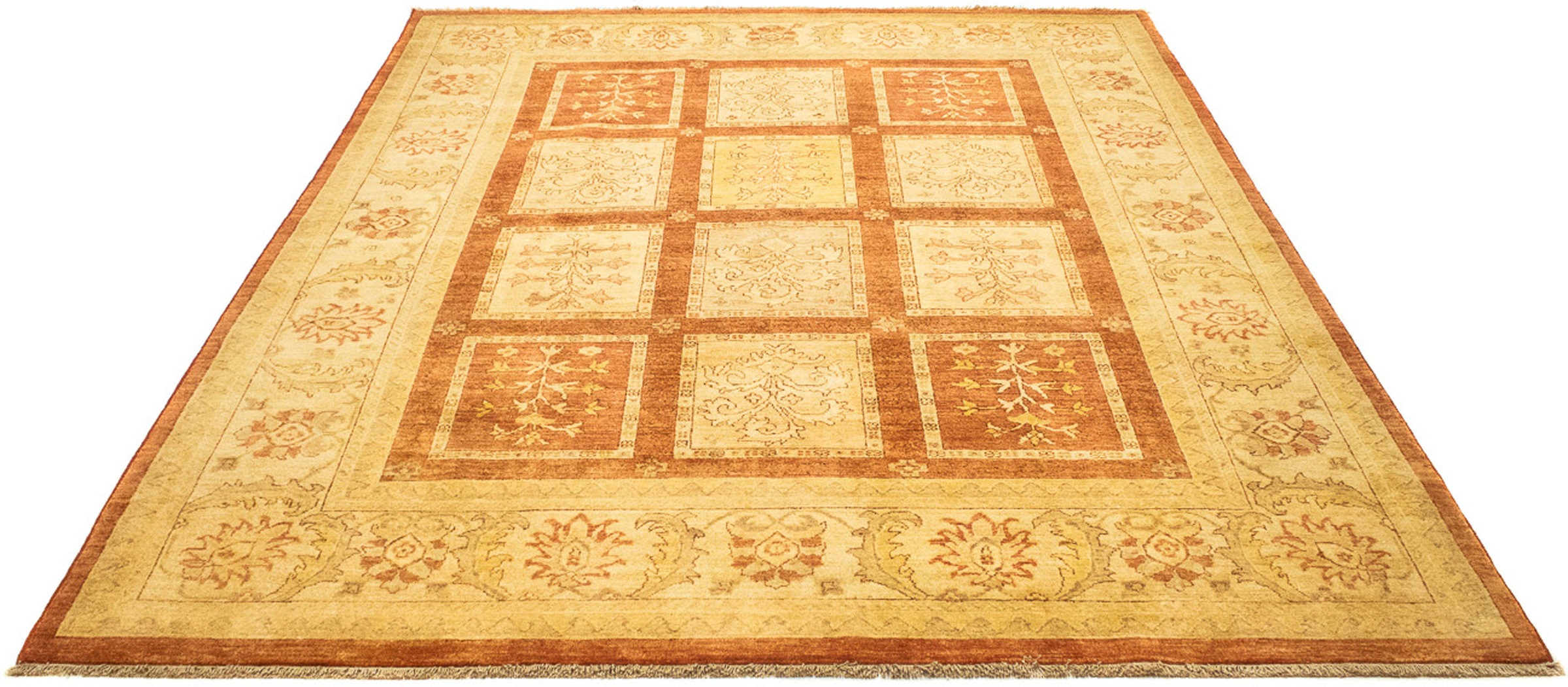 Image of morgenland Orientteppich »Ziegler - 252 x 201 cm - rost«, rechteckig, 6 mm Höhe, Wohnzimmer, Handgeknüpft, Einzelstück mit Zertifikat bei Ackermann Versand Schweiz