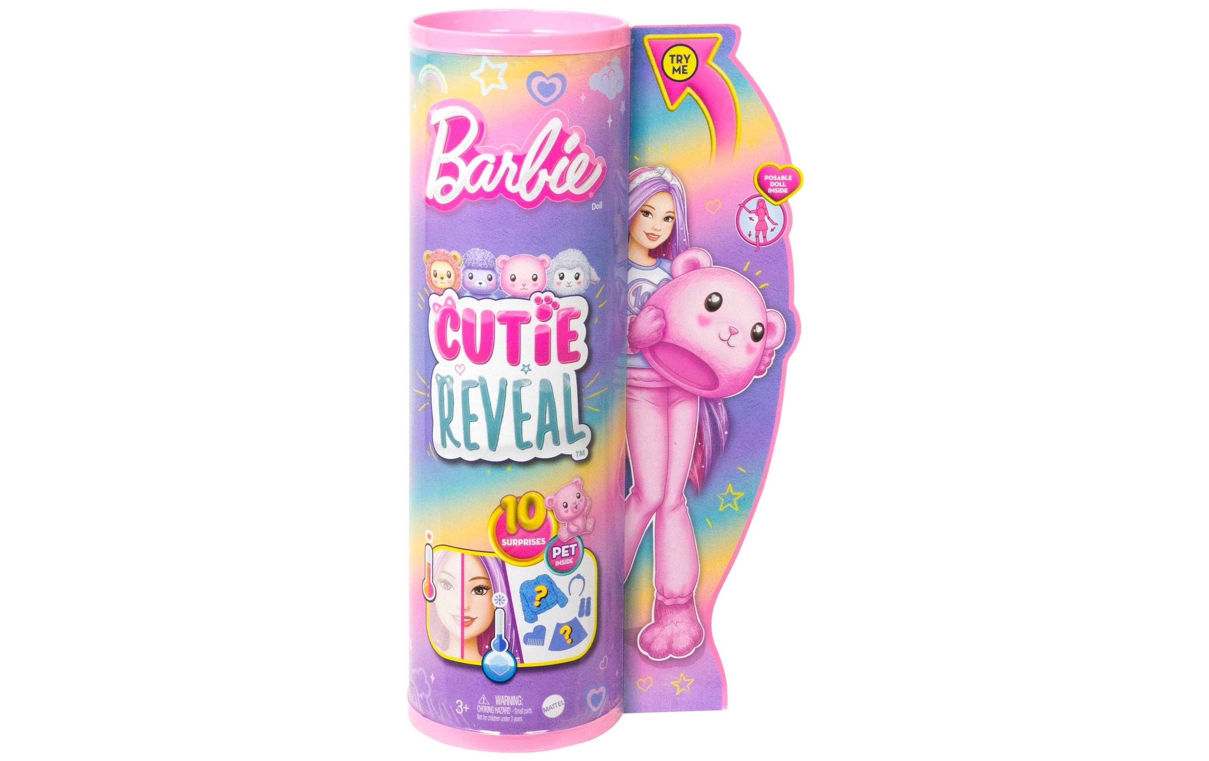 Barbie Anziehpuppe »Cutie Reveal Cozy Cute«