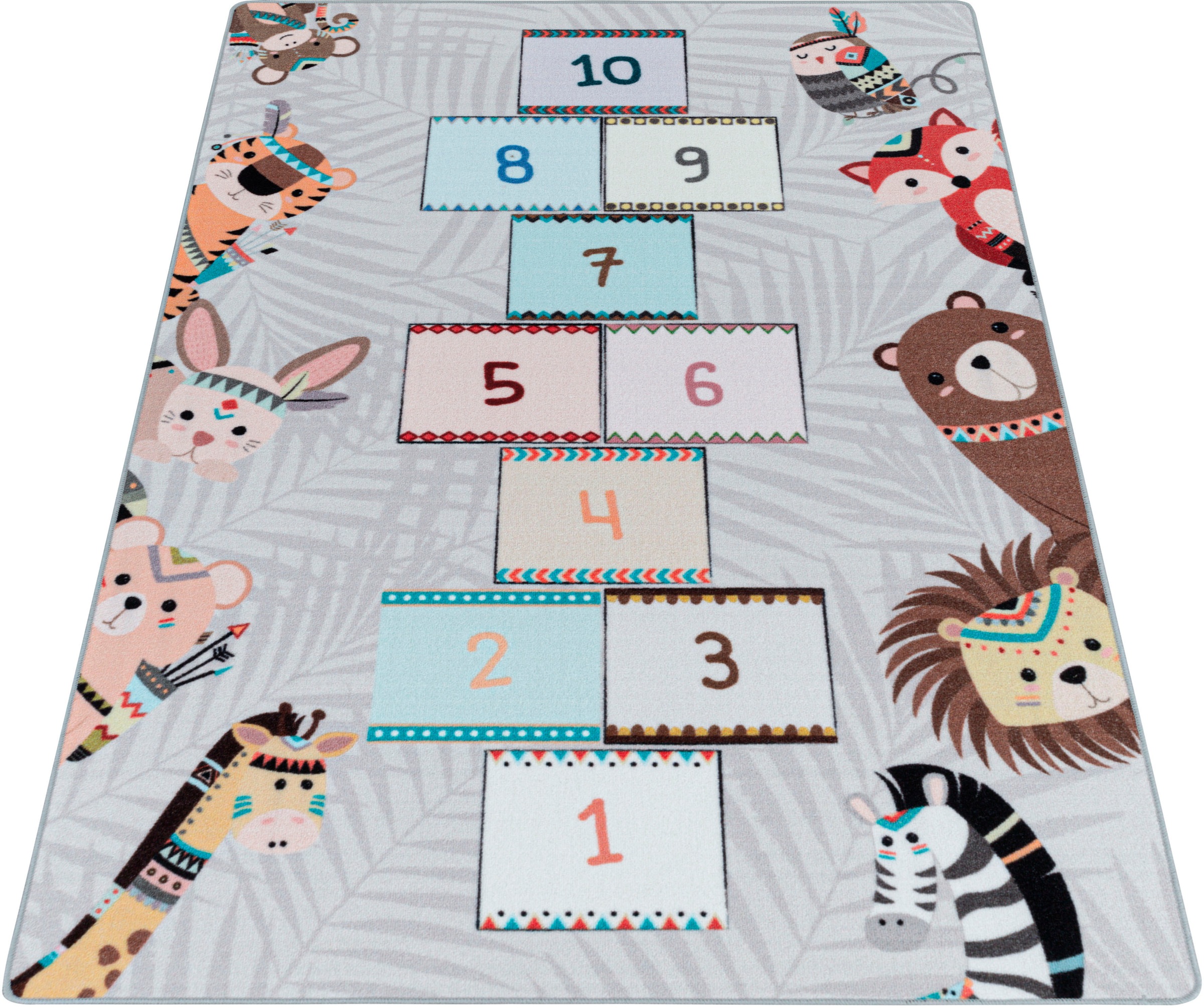 Image of Ayyildiz Teppiche Kinderteppich »PLAY«, rechteckig, 6 mm Höhe, robuster Kurzflor, Spiel Teppich, Kinderzimmer bei Ackermann Versand Schweiz