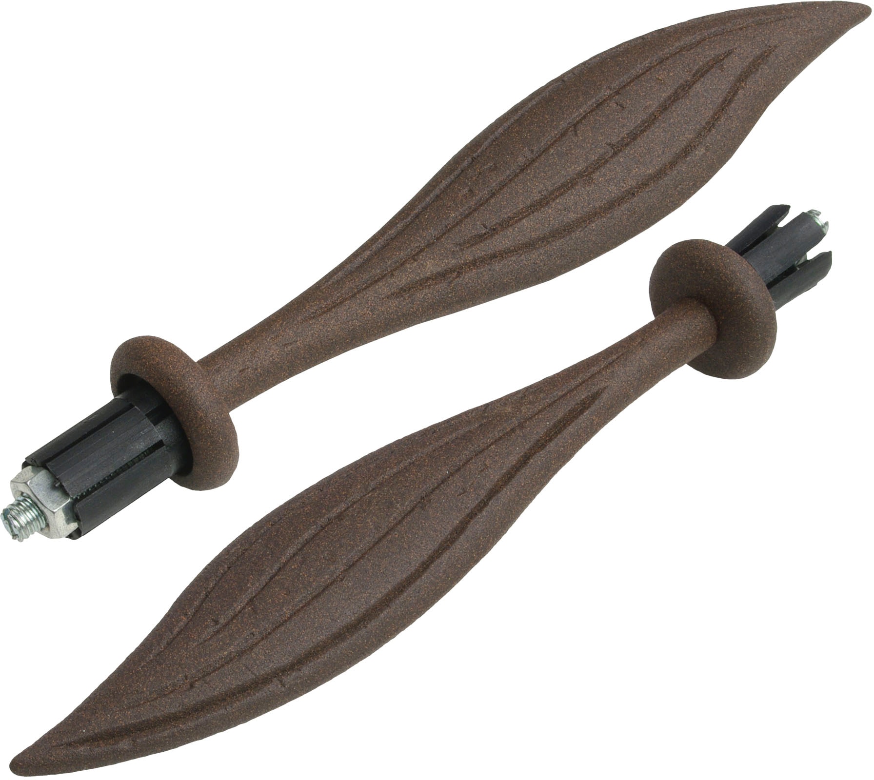 Image of Liedeco Gardinenstangen-Endstück "Endstück, Endknopf Blatt "Esperanca" für 16 mm Stangen" Endstück, Endknopf