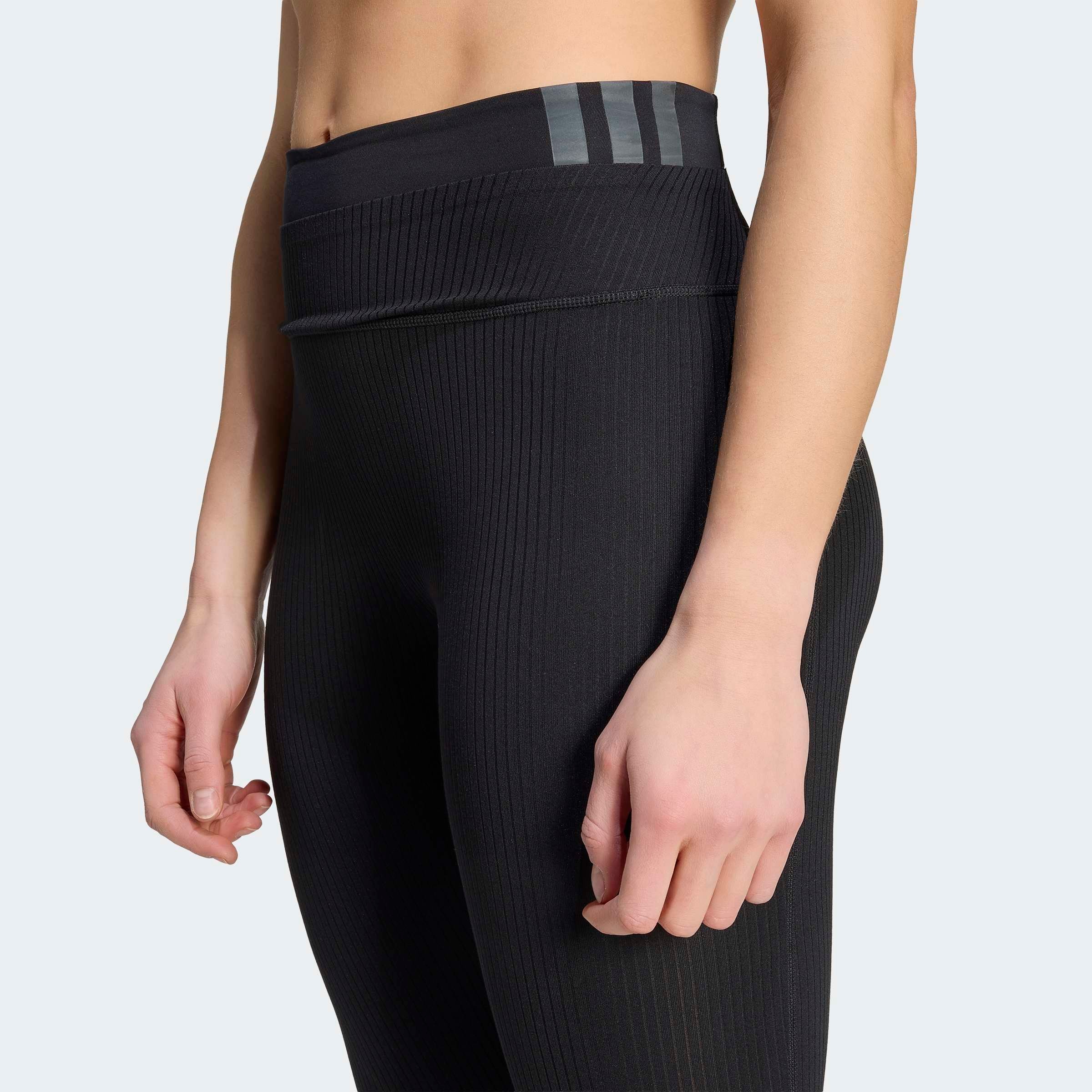 adidas Performance Trainingstights »ALL ME RIB L«  Gerippte Leggings, vom Yoga inspiriert