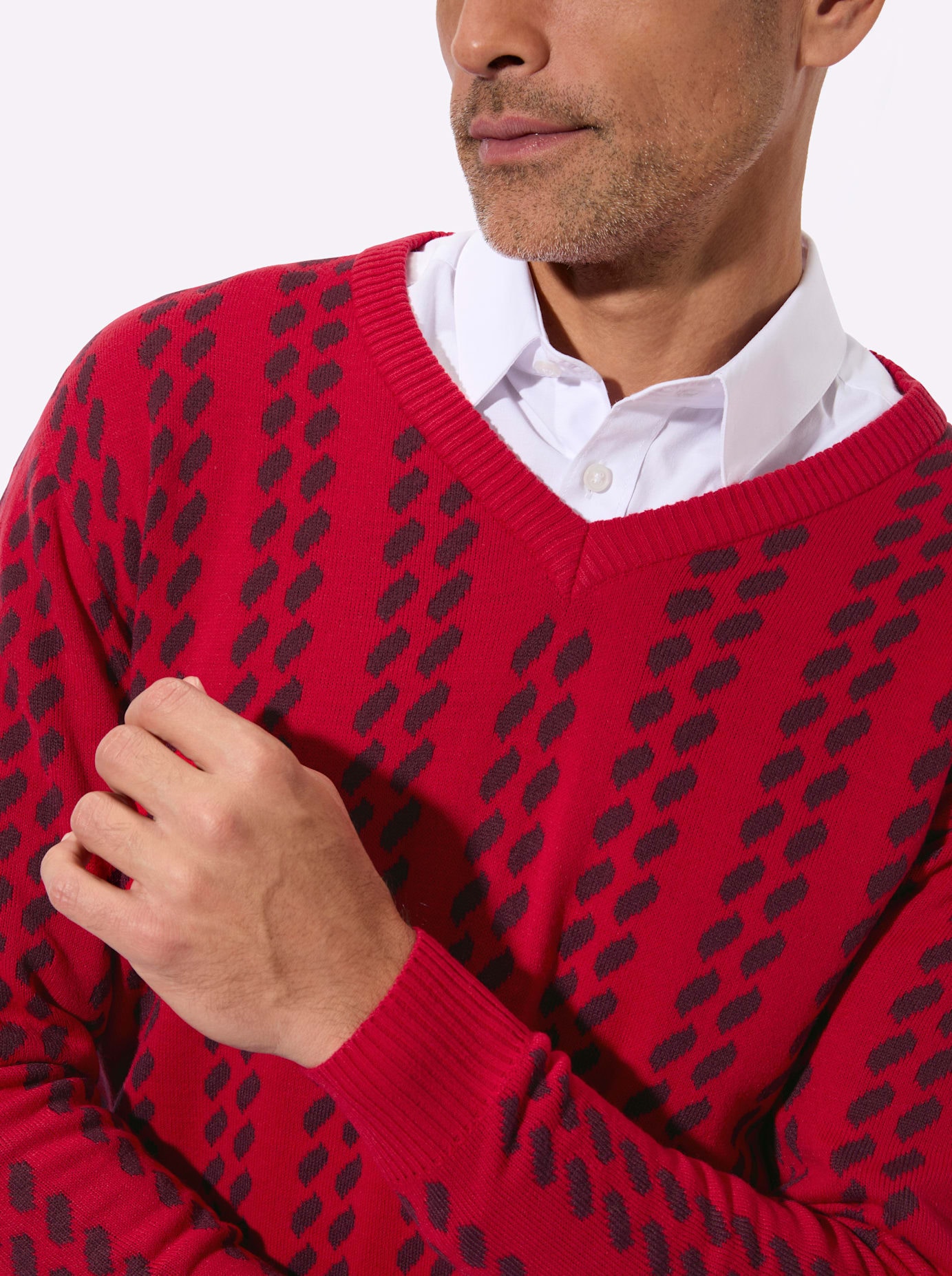 Classic V-Ausschnitt-Pullover »V-Pullover«
