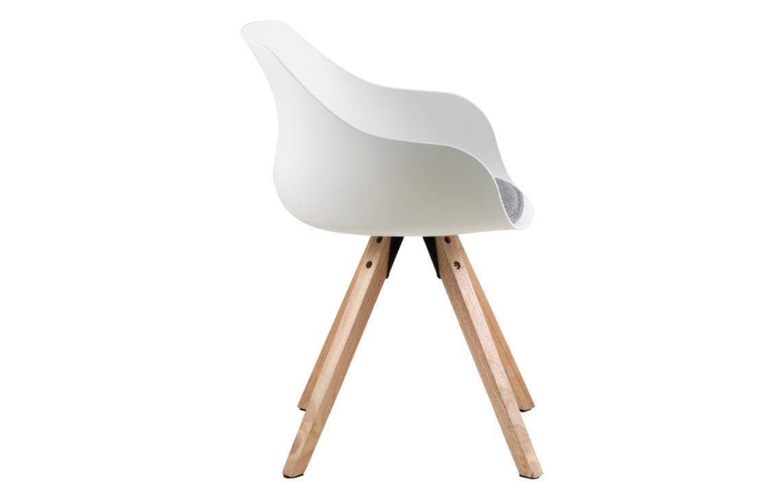 AC Design Stuhl »Tina 2 Stück« () 2 Stk.Komfortabler Esszimmerstuhl mit Armlehne und Kissen