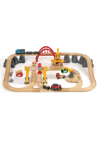 Spielzeugeisenbahn-Erweiterung »BRIO® WORLD Frachten Set Deluxe«, (Set)